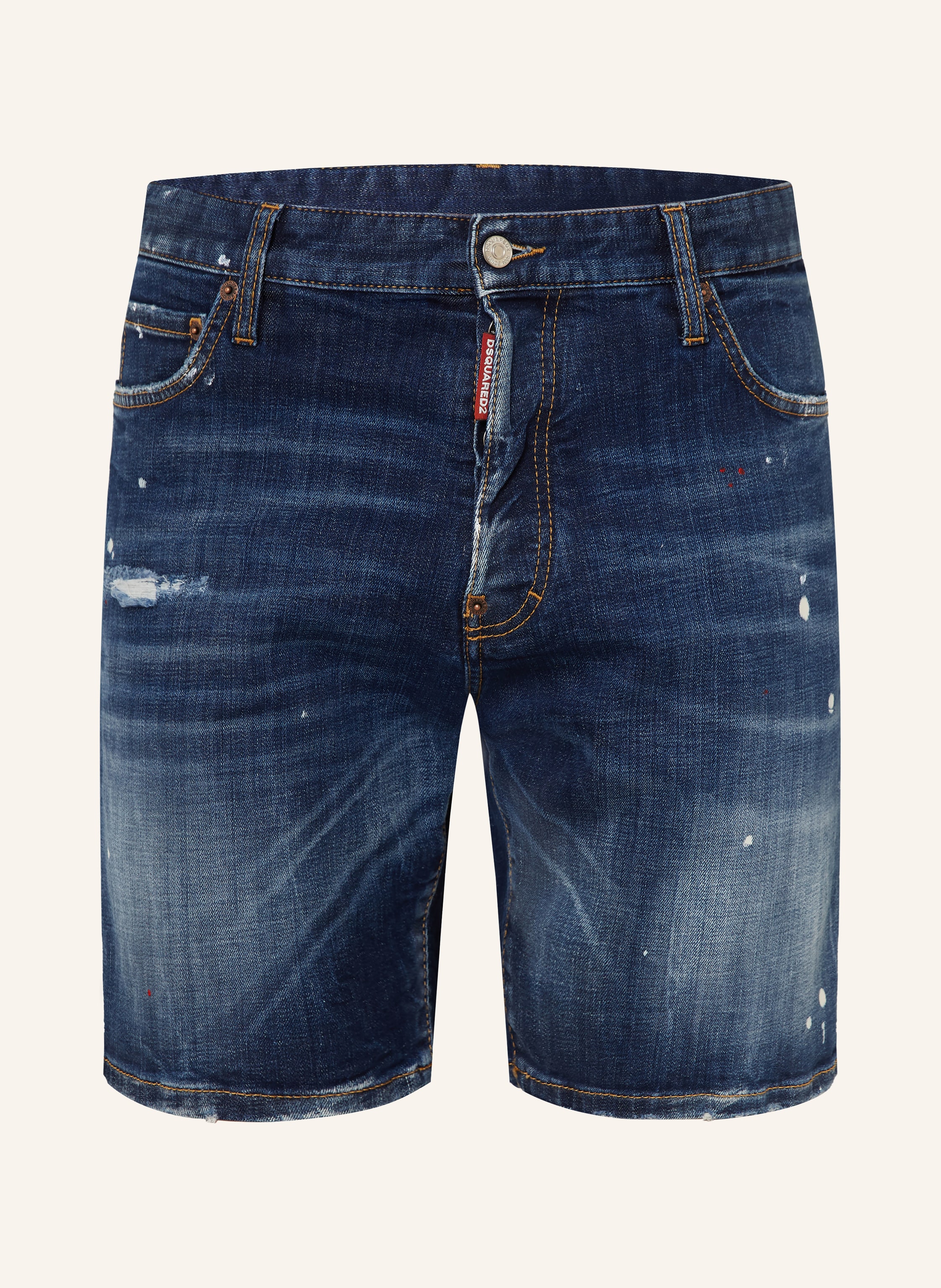 dsquared2 Jeansshorts Marine blau