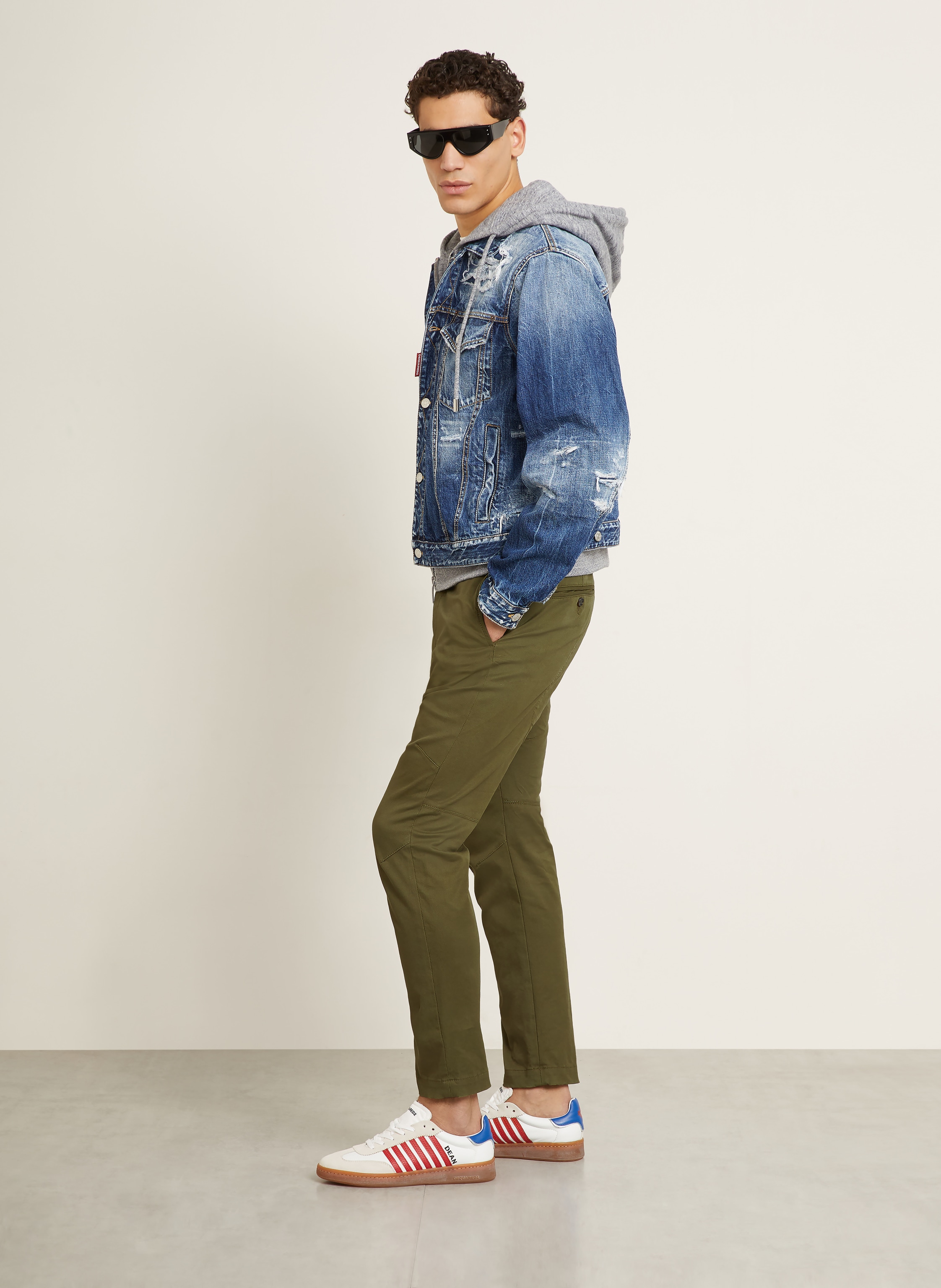 Thumbnail - dsquared2 Chino Slim Fit gruen