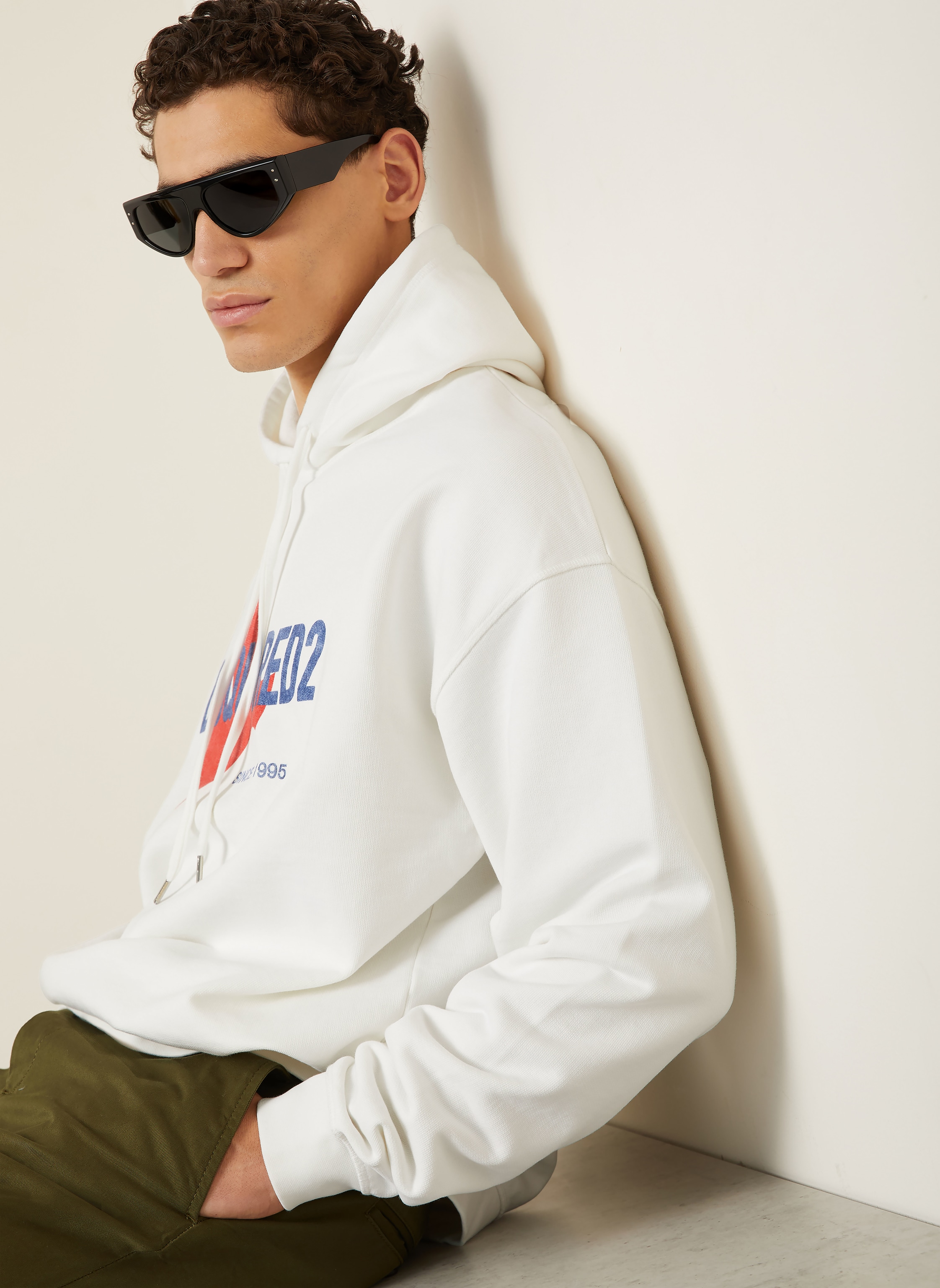 Thumbnail - dsquared2 Hoodie weiss