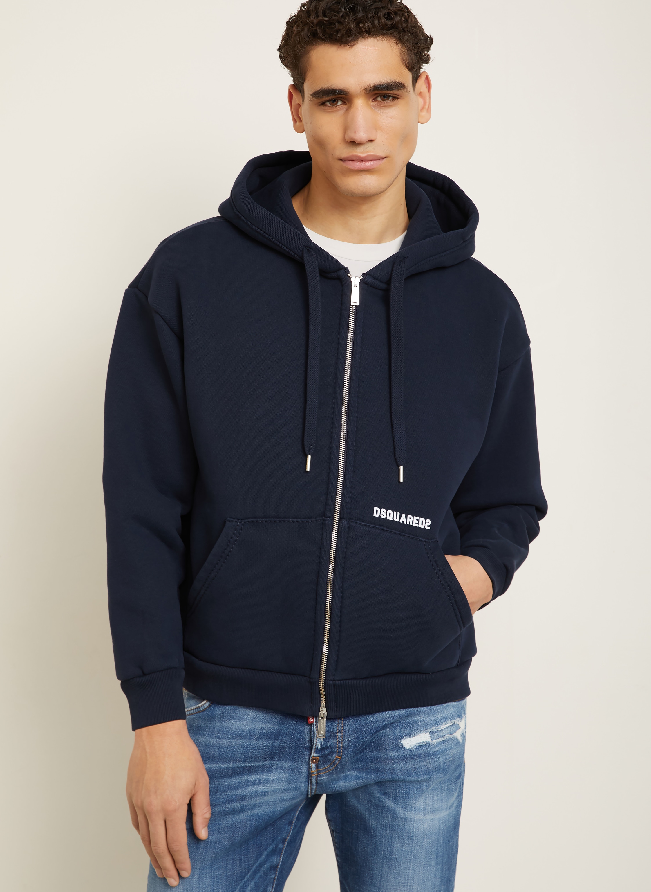 Thumbnail - dsquared2 Sweatjacke blau