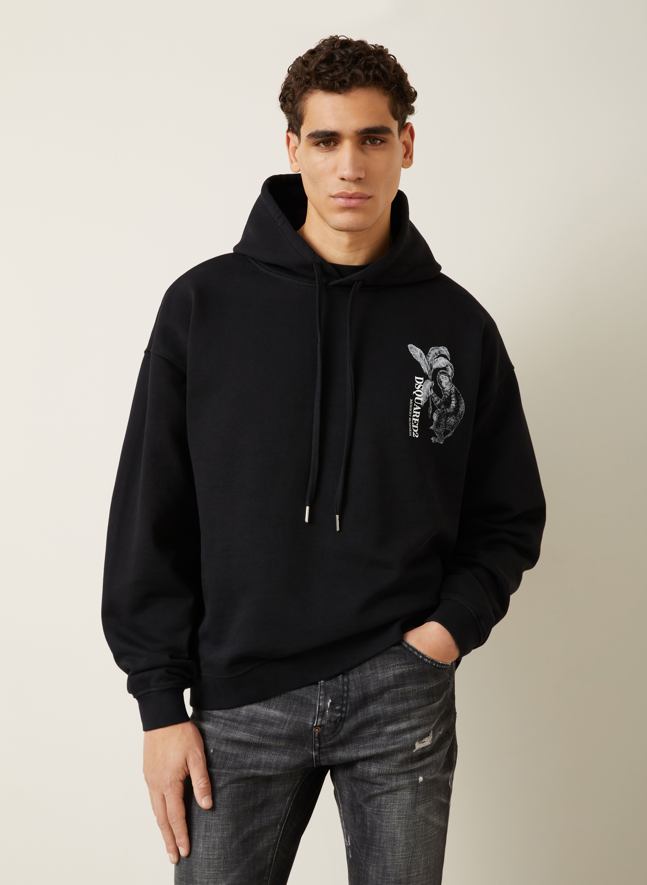 Thumbnail - dsquared2 Hoodie schwarz