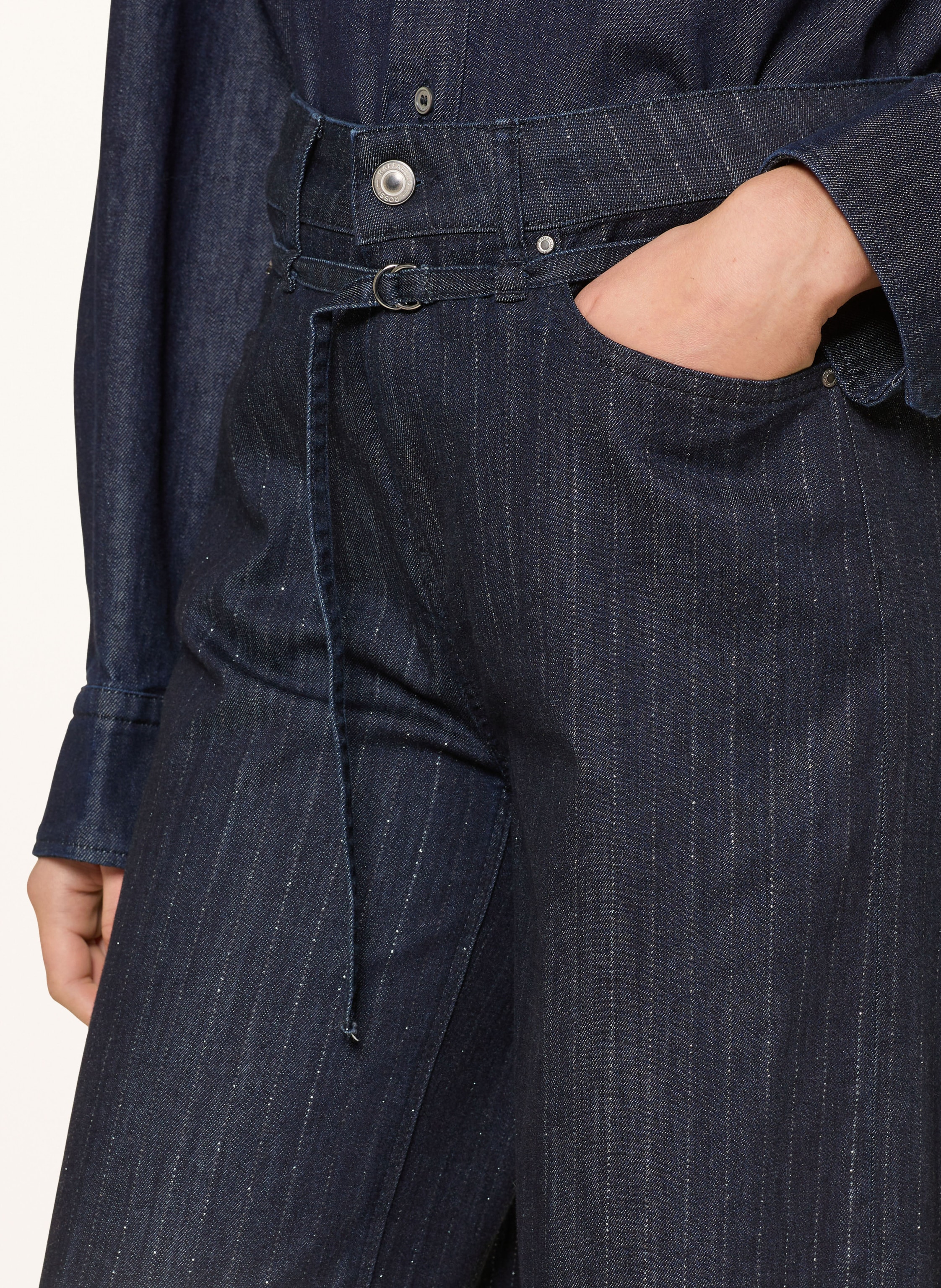 Thumbnail - Raffaello Rossi Wide Leg Jeans Sventy blau