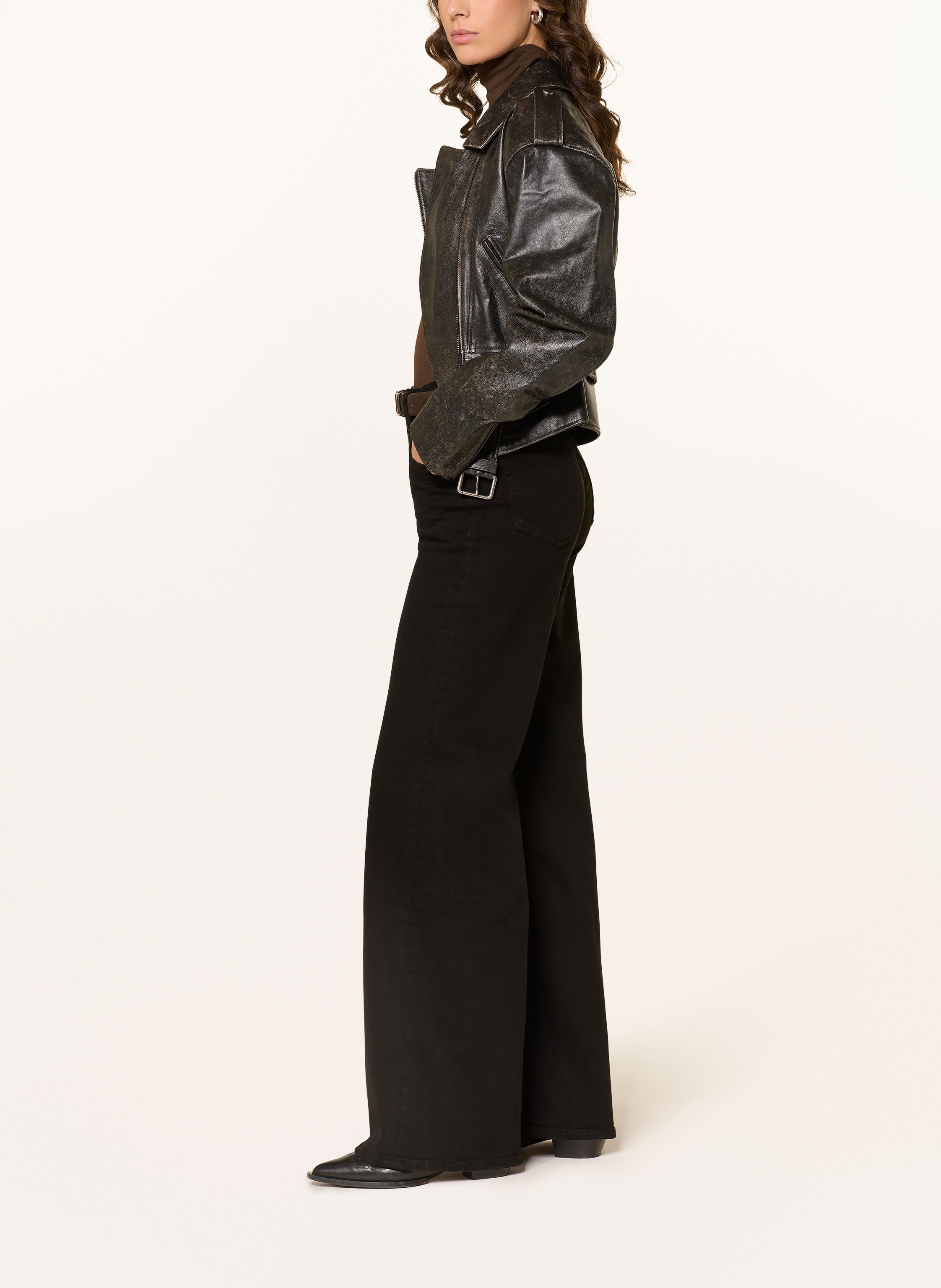 Thumbnail - Citizens Of Humanity Wide Leg Jeans Lyra schwarz