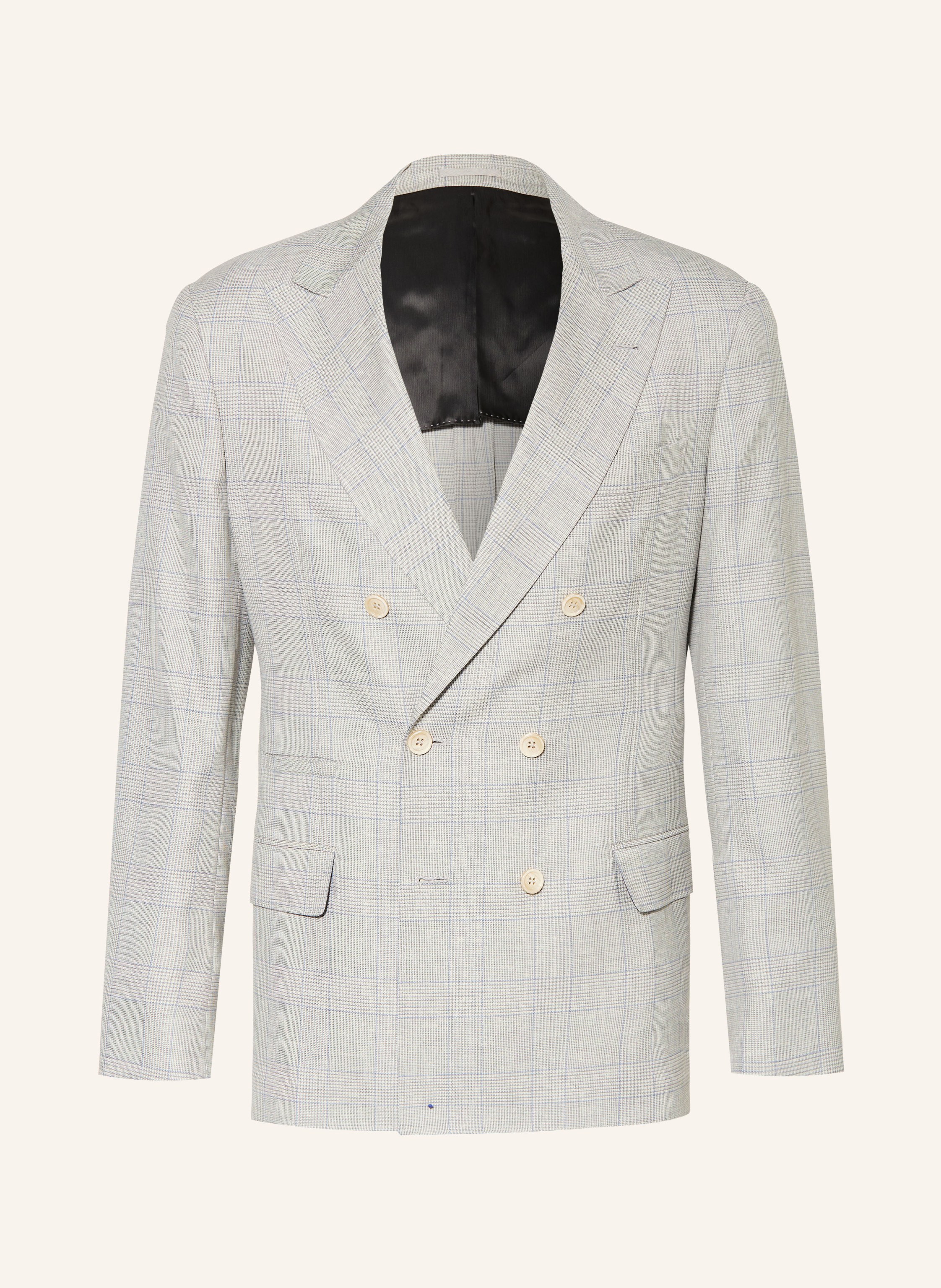 Brunello Cucinelli Brunello Cucinelli Anzug Abito Regular Fit grau in HELLGRAU / GRAU