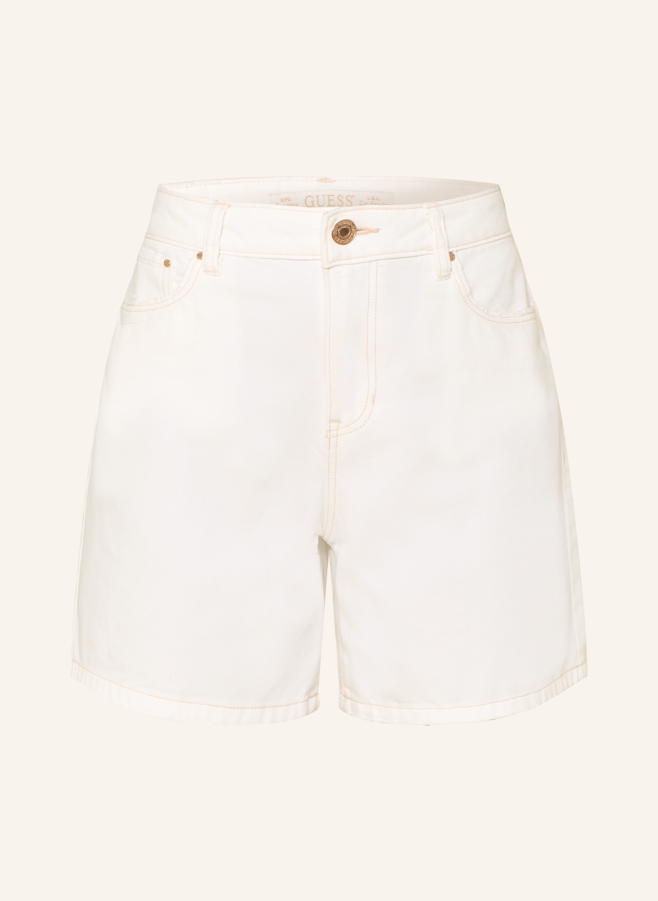 Guess Jeansshorts weiss