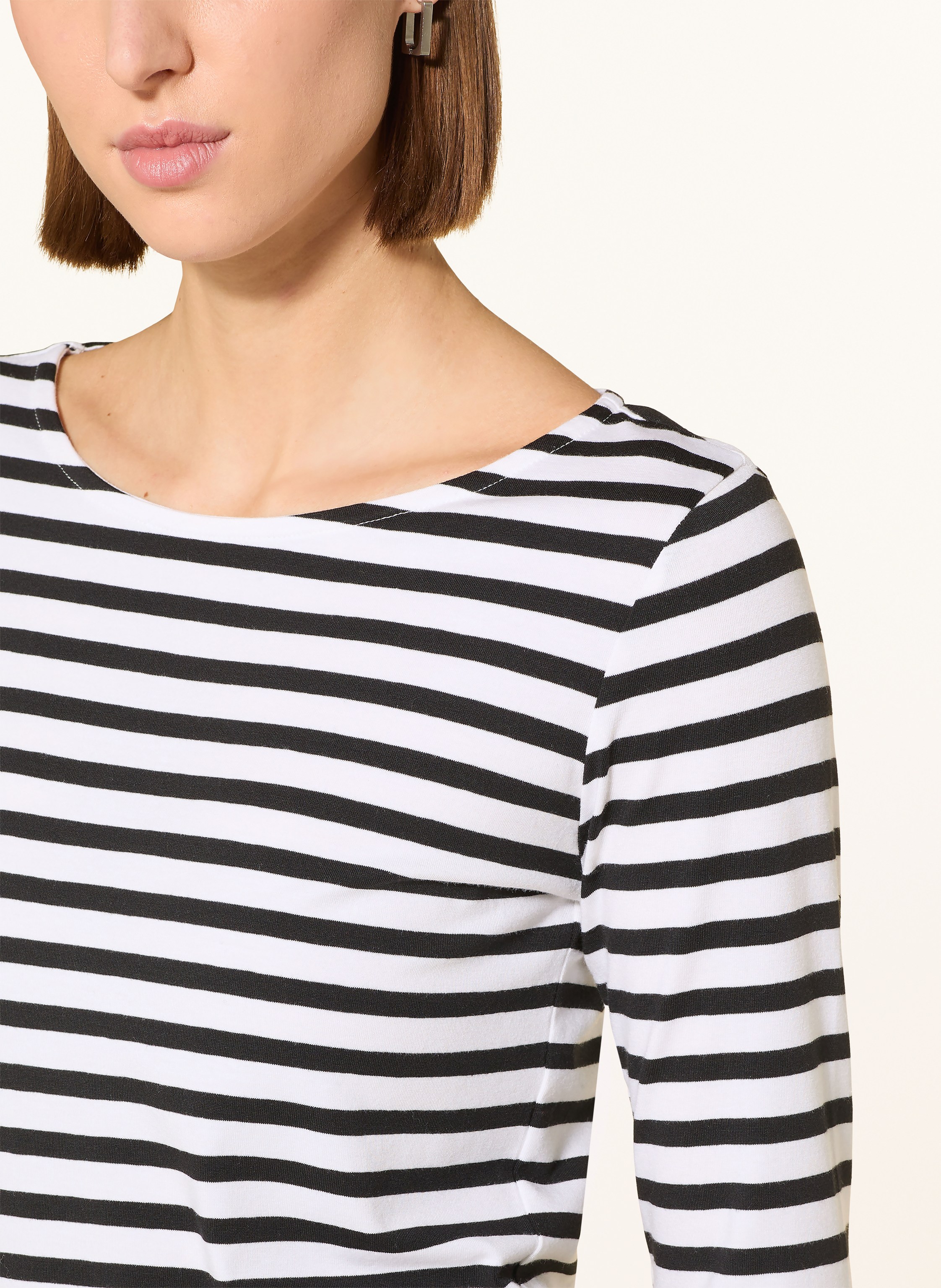 Thumbnail - Darling Harbour Shirt Mit 3/4-Arm schwarz