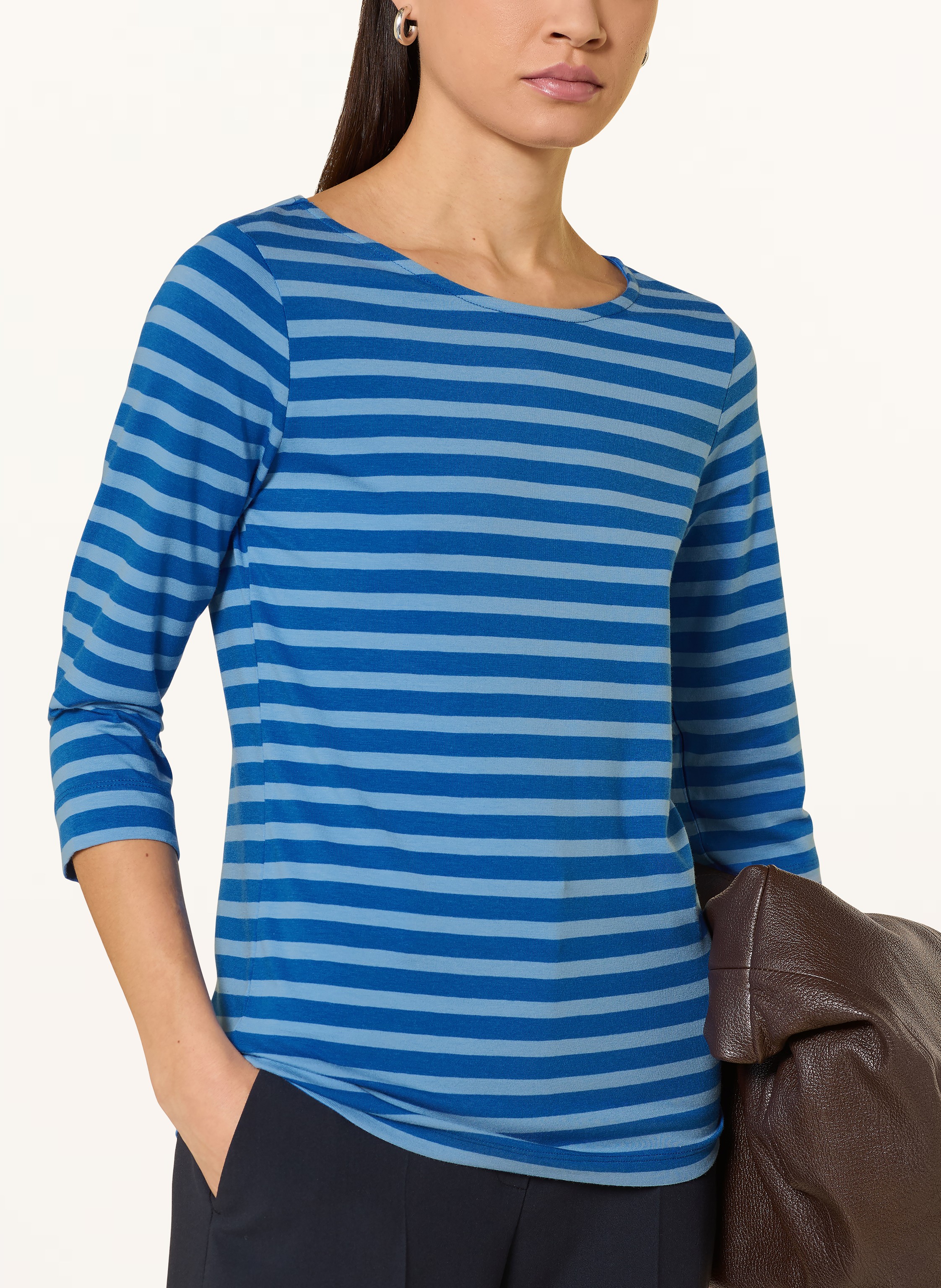 Thumbnail - Darling Harbour Shirt Mit 3/4-Arm blau