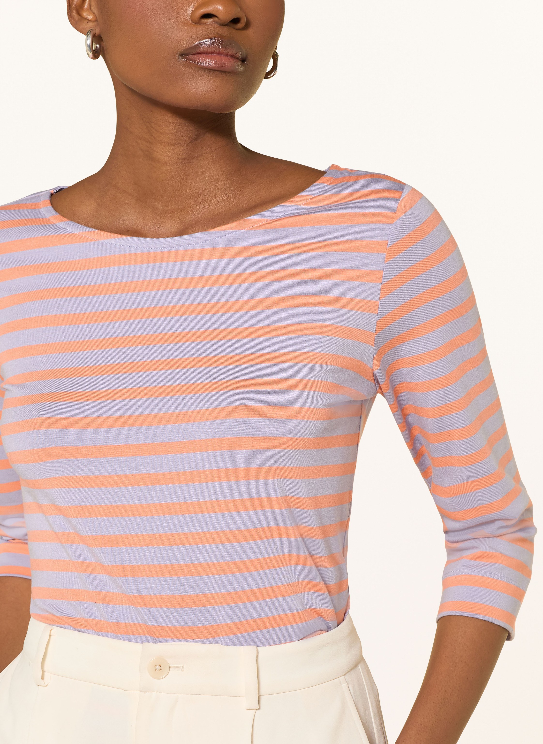 Thumbnail - Darling Harbour Shirt Mit 3/4-Arm lila