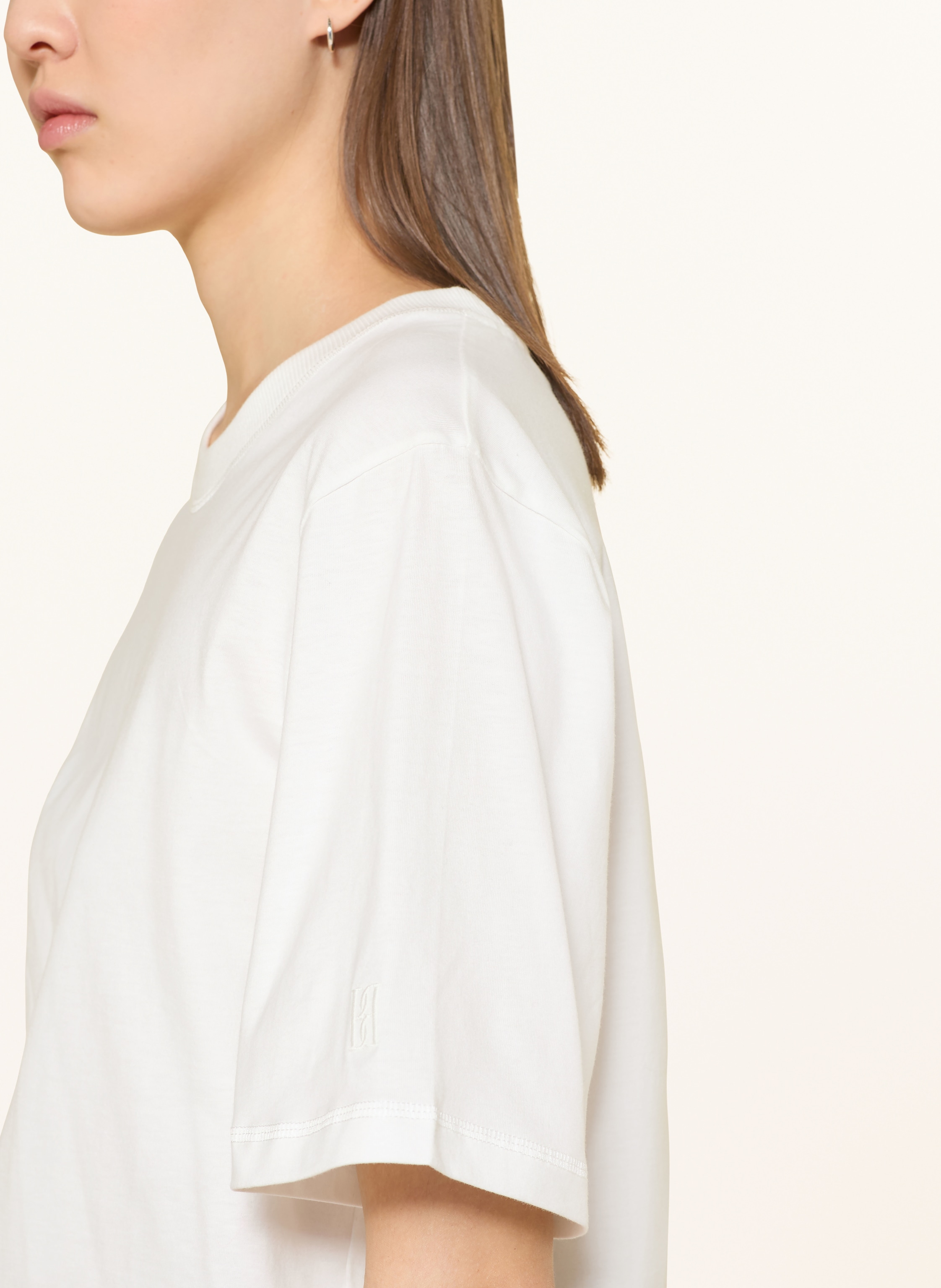 Thumbnail - By Malene Birger T-Shirt Hedil weiss