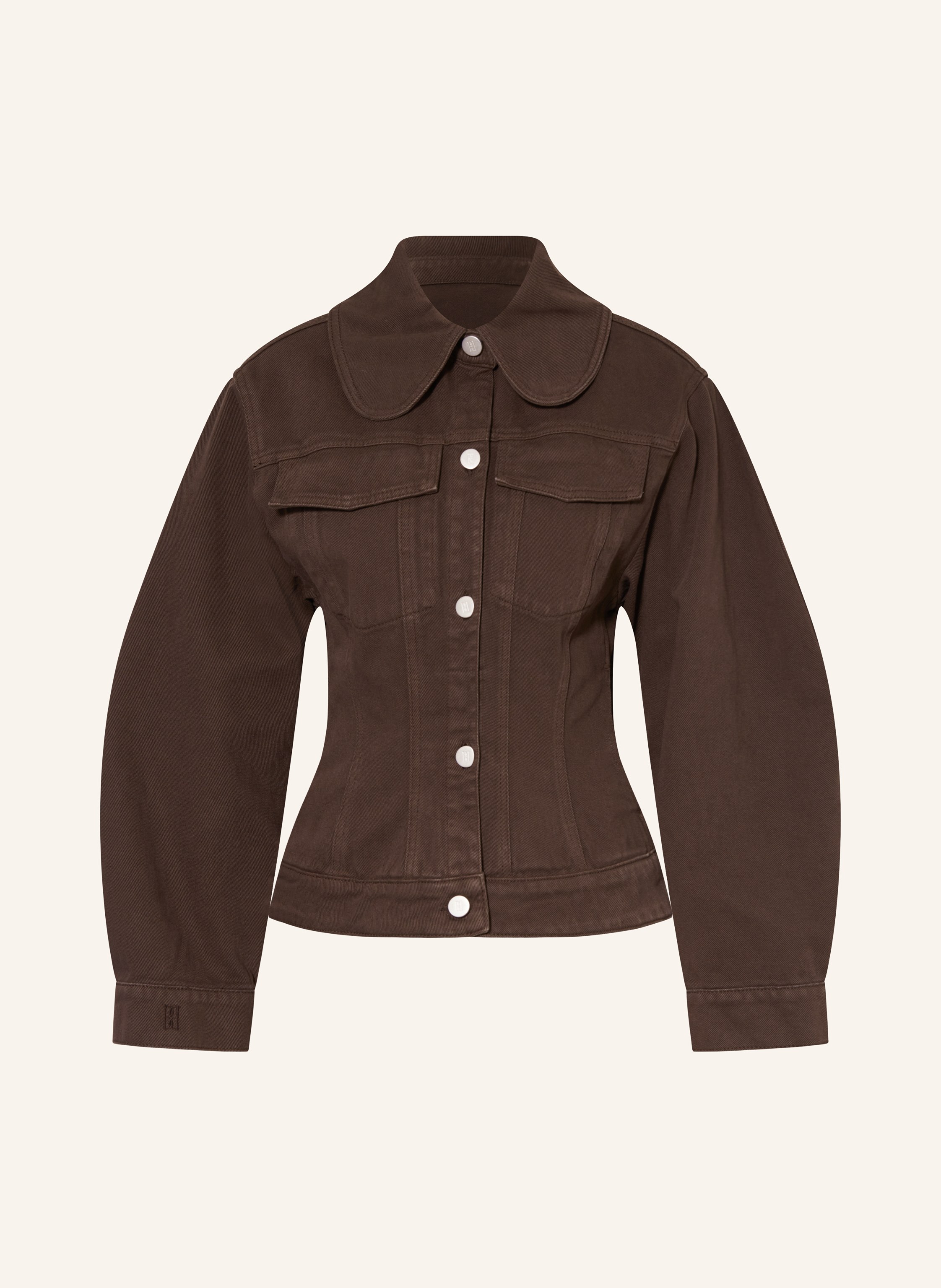 By Malene Birger Jeansjacke Villies braun