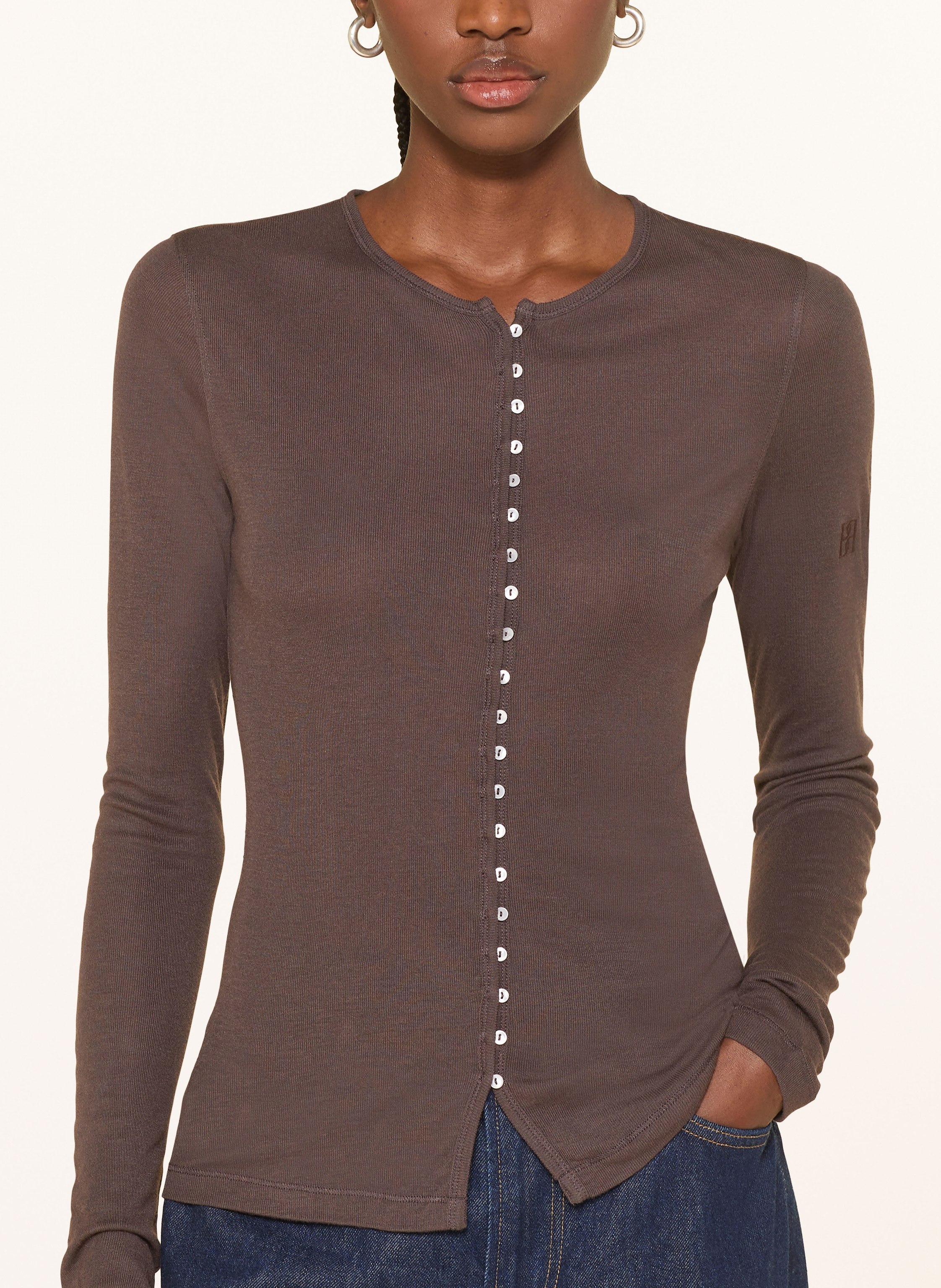 Thumbnail - By Malene Birger Jerseyjacke Janes braun