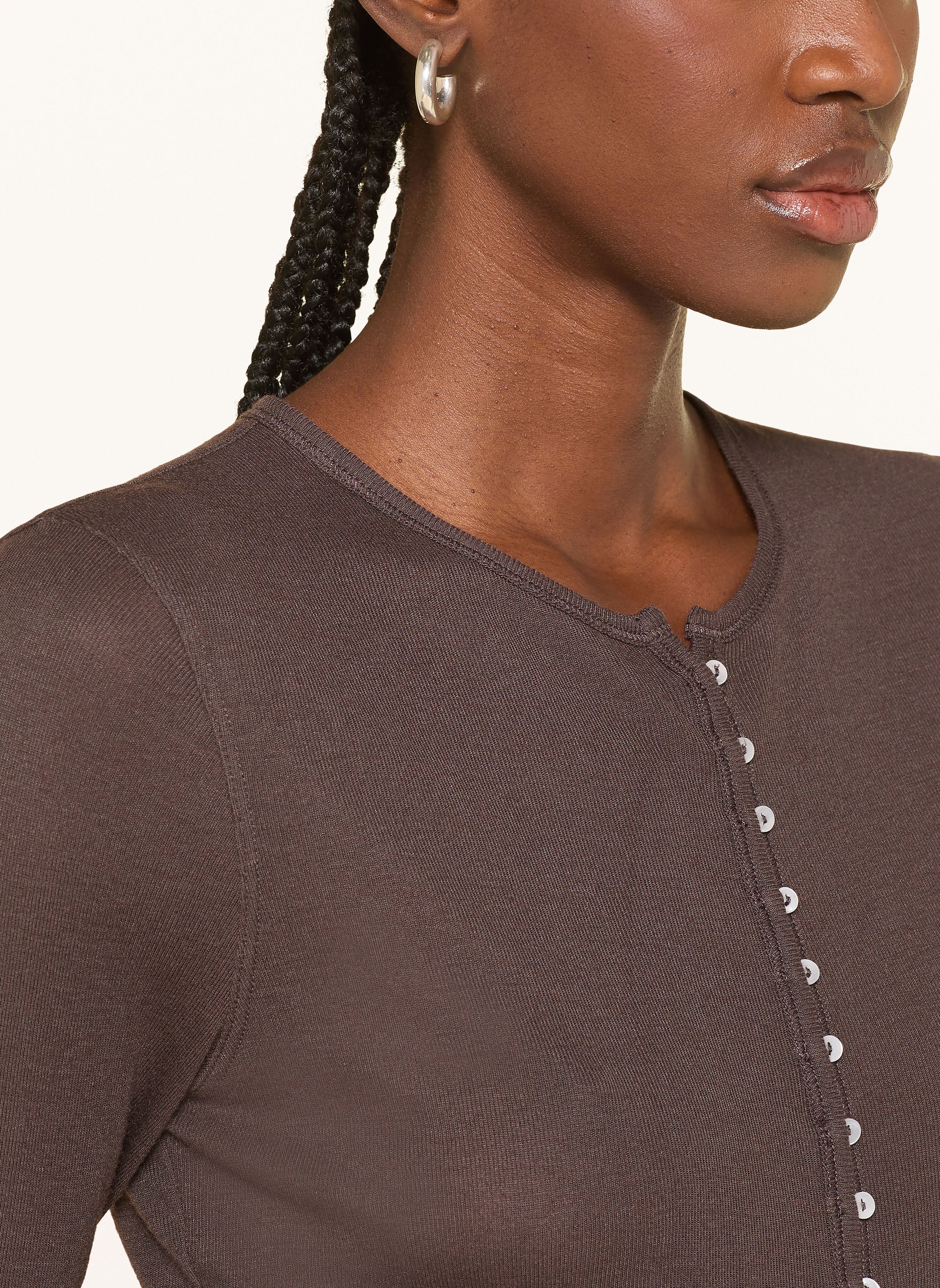 Thumbnail - By Malene Birger Jerseyjacke Janes braun