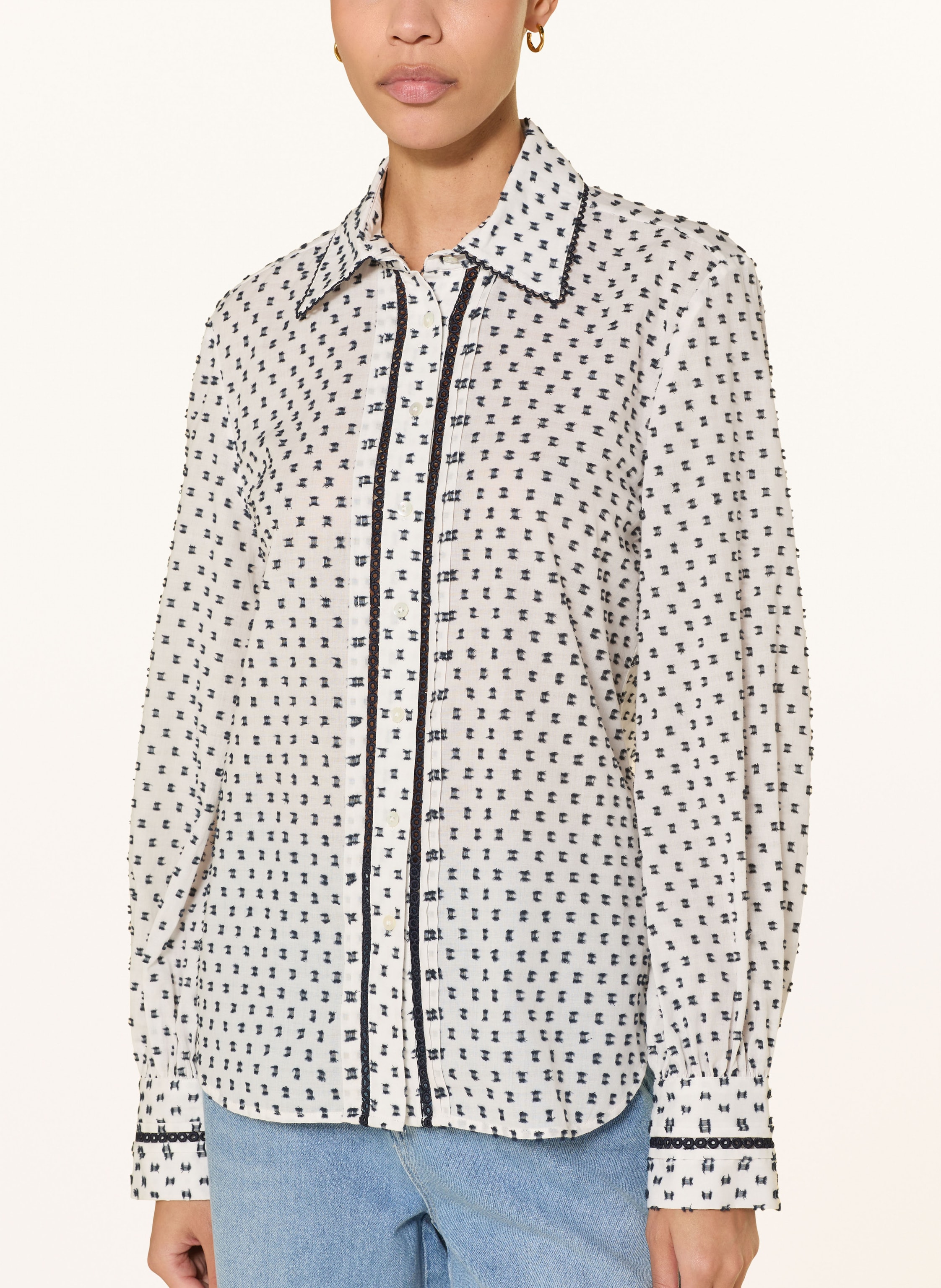 Thumbnail - Van Laack Hemdbluse Vl-Celline-Pb weiss