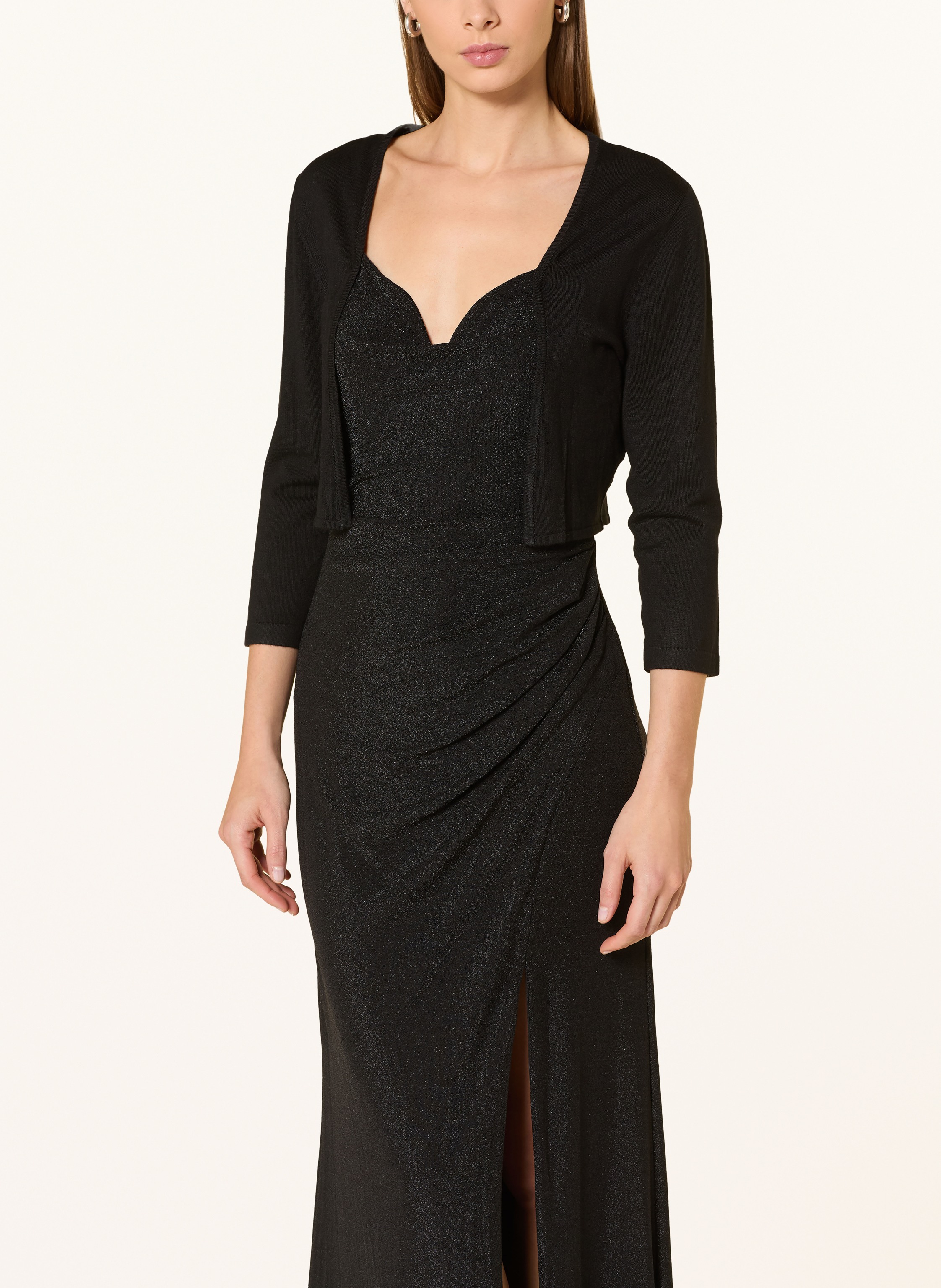 Thumbnail - Hey Kyla Bolero Mit 3/4-Arm schwarz