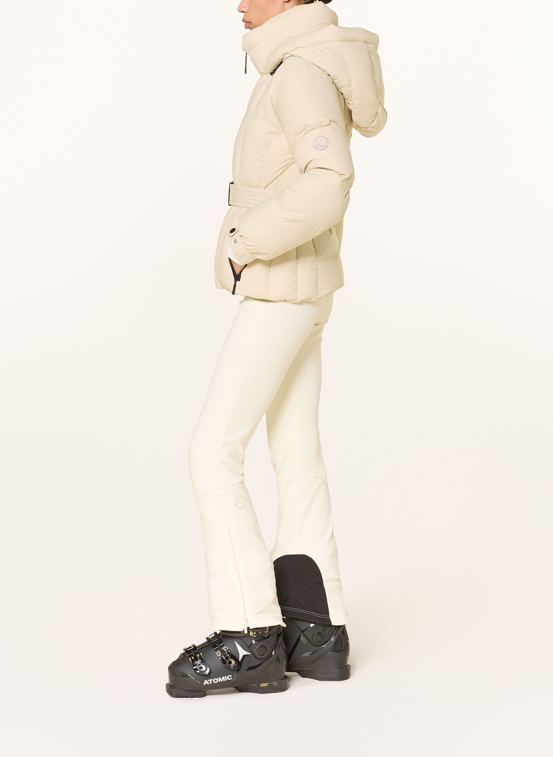 Thumbnail - Cordova Daunen-Skijacke Monterosa beige