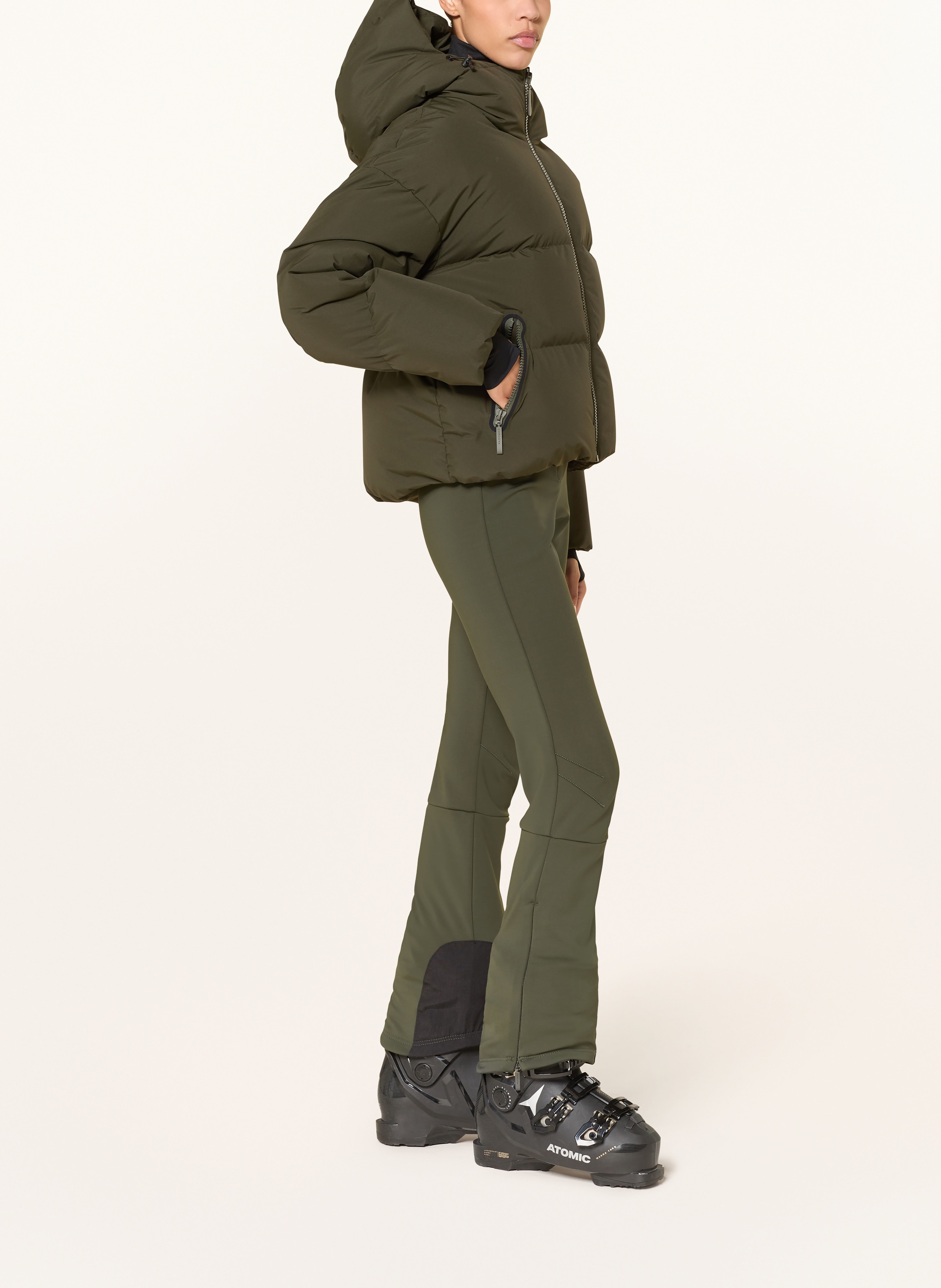 Thumbnail - Cordova Daunen-Skijacke Meribel gruen