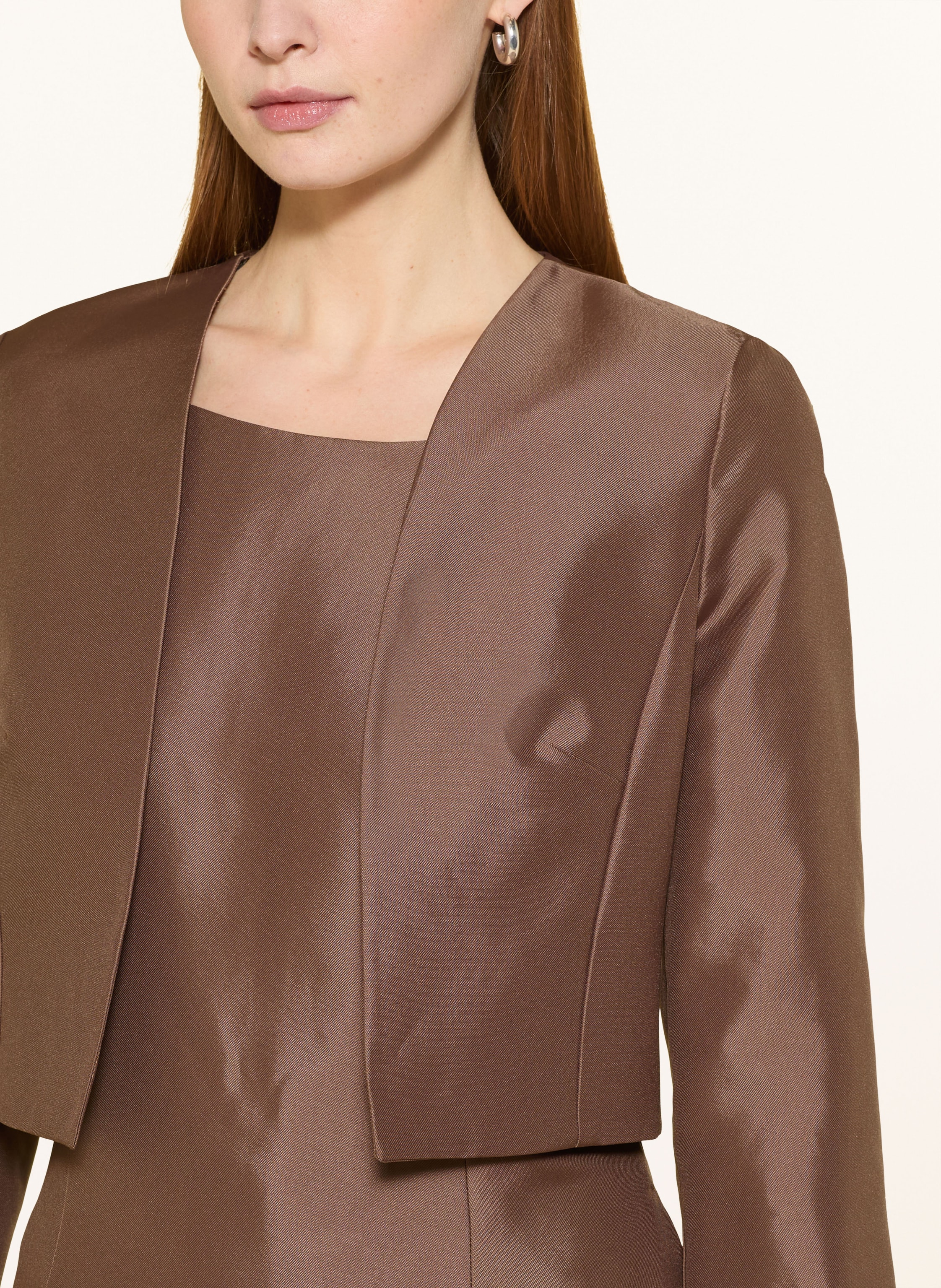 Thumbnail - Vera Mont Bolero Mit 3/4-Arm braun