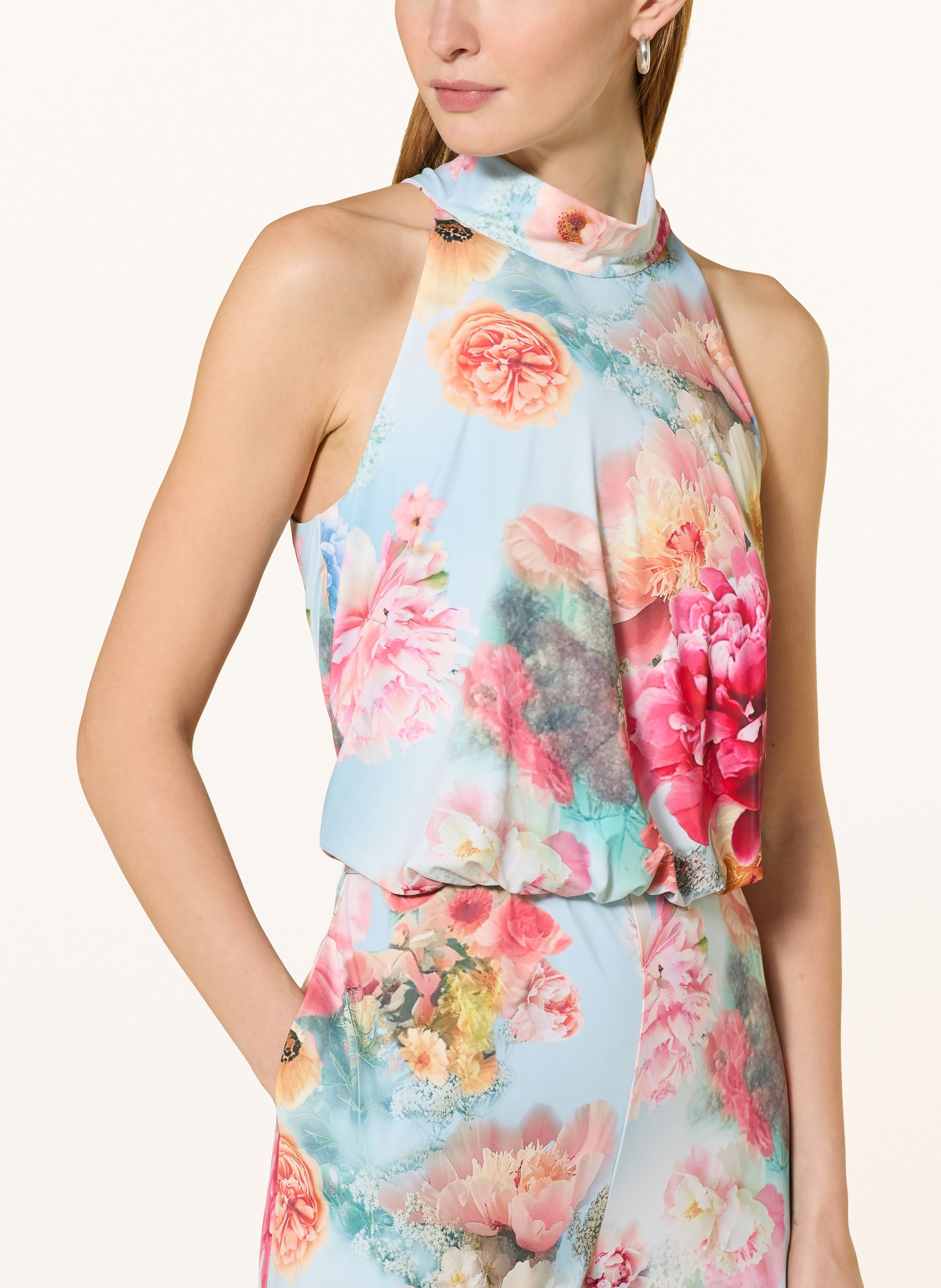 Thumbnail - V By Vera Mont Jersey-Jumpsuit blau