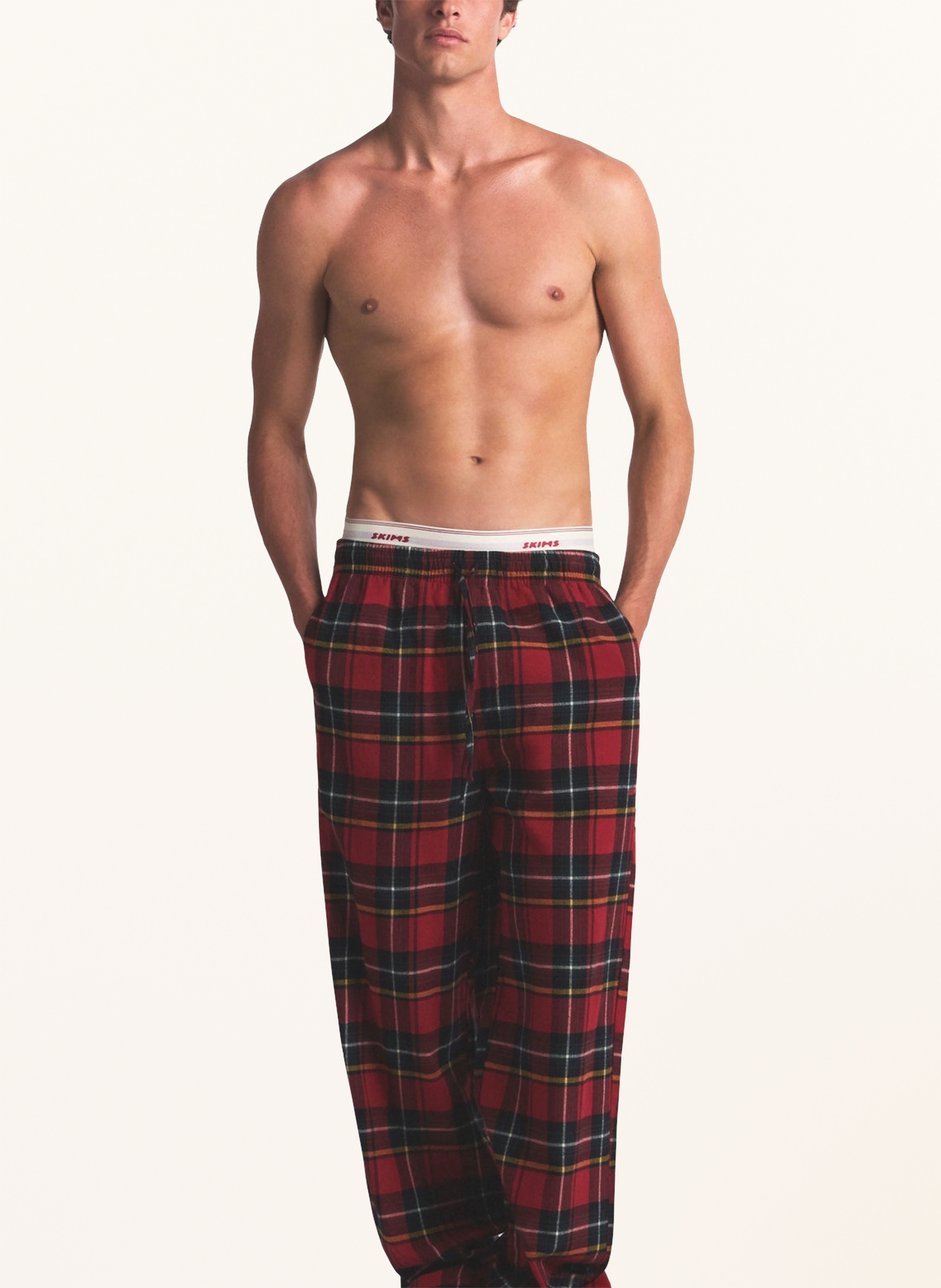 Thumbnail - Skims Schlafhose Flannel Slip rot