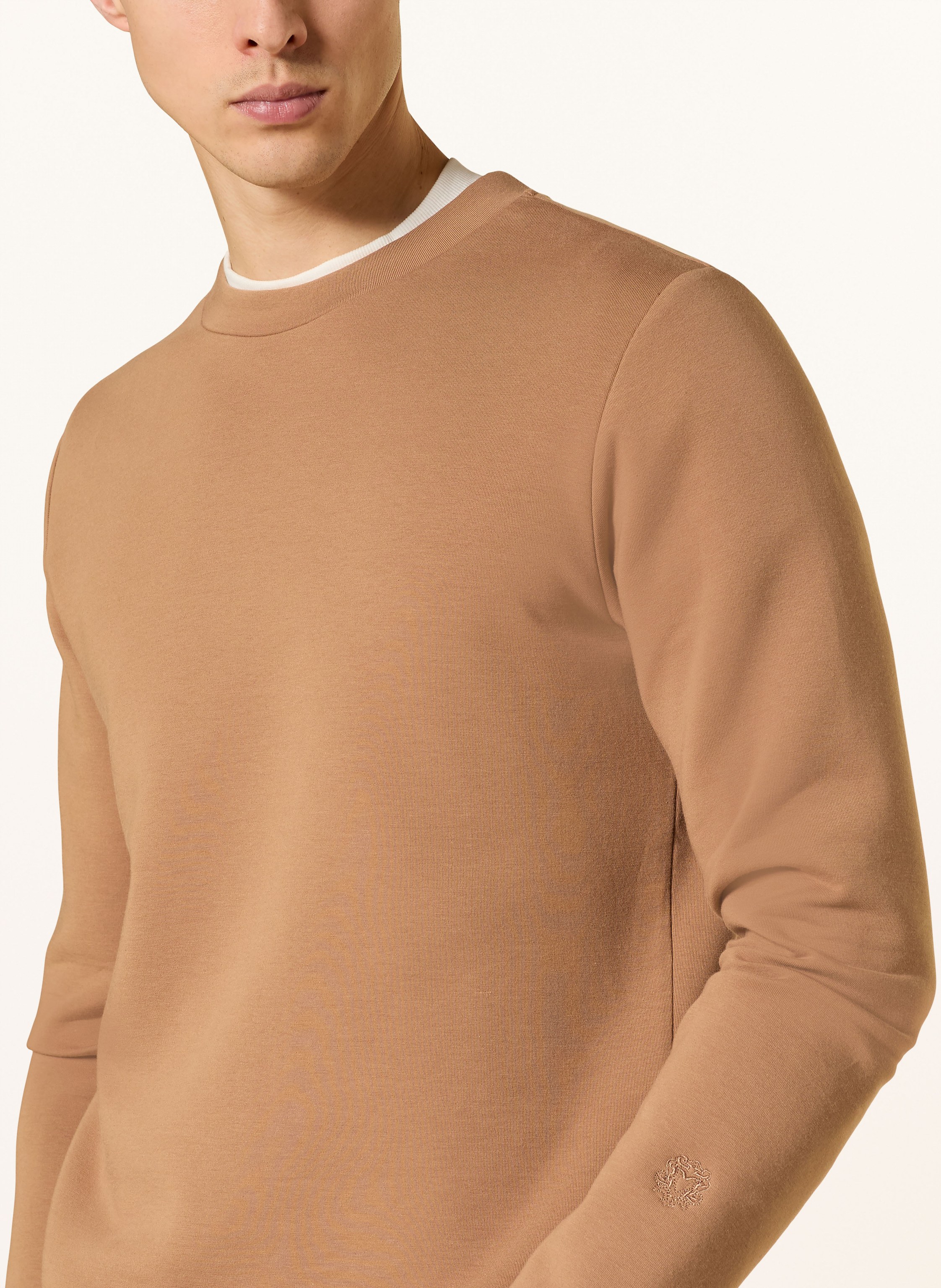 Thumbnail - Mos Mosh Gallery Sweatshirt Mmgabel braun