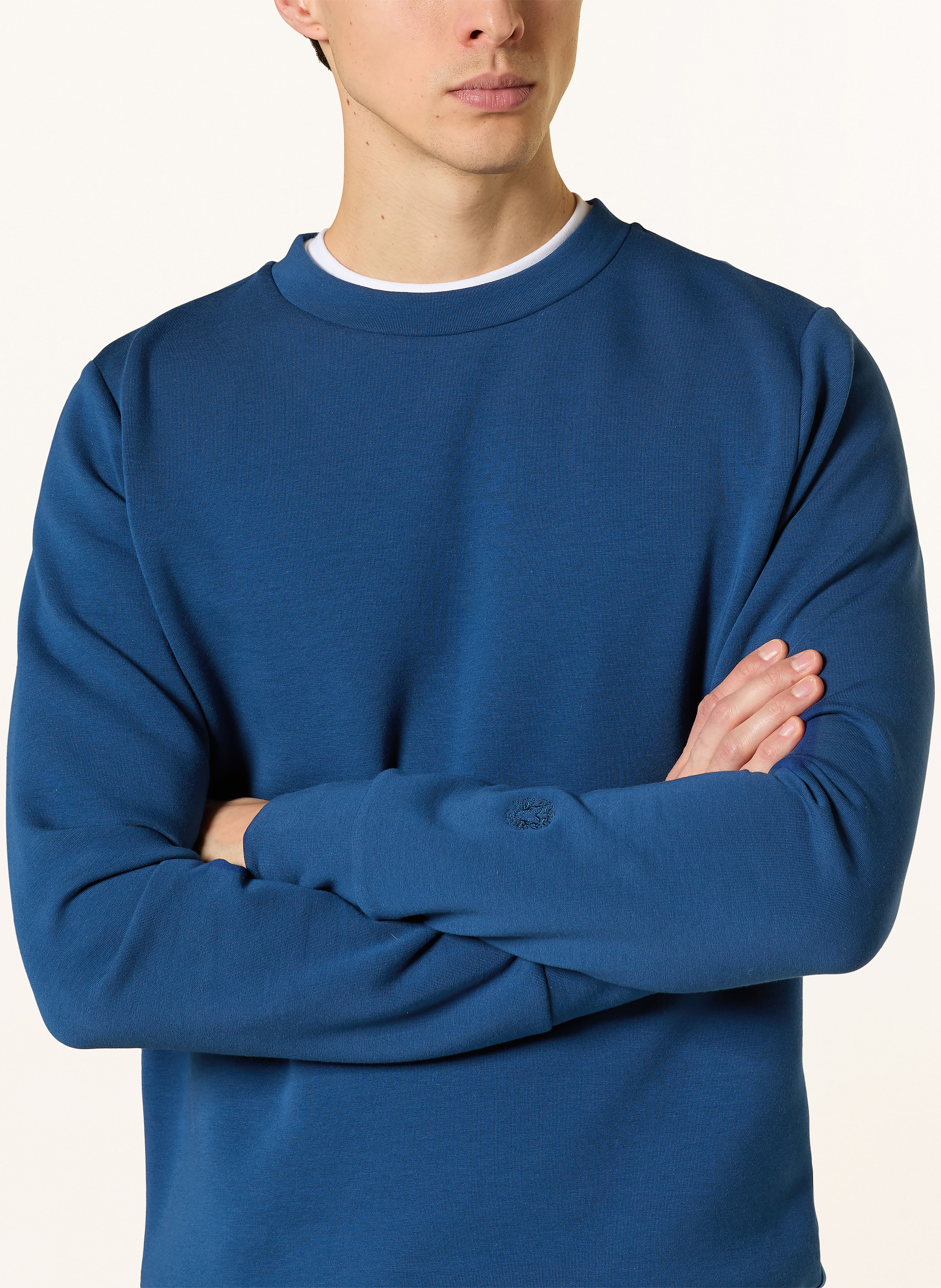 Thumbnail - Mos Mosh Gallery Sweatshirt Mmgabel blau