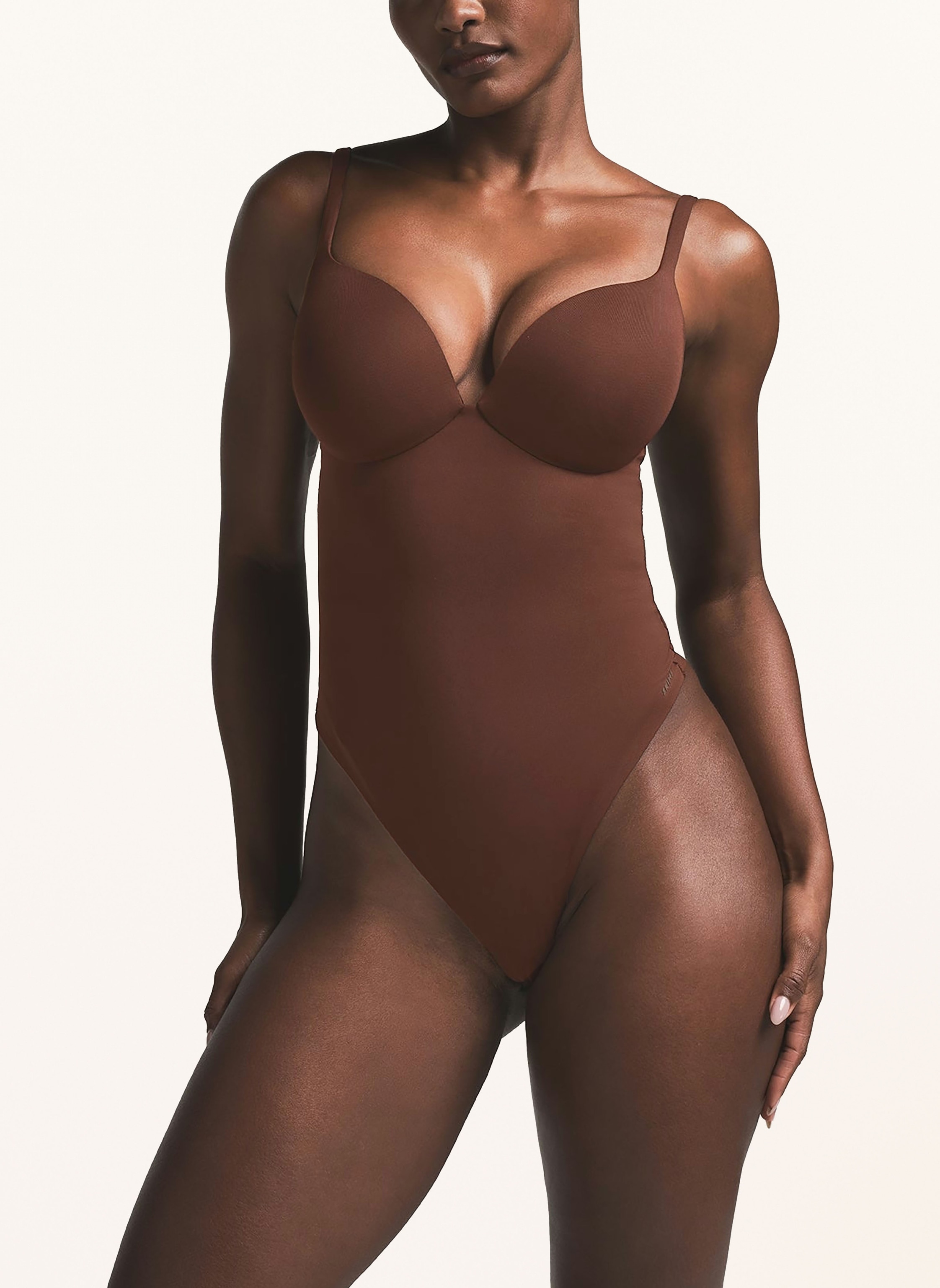 Thumbnail - Skims Bügel-Body Skims Ultimate Body Mit Shaping-Effekt braun