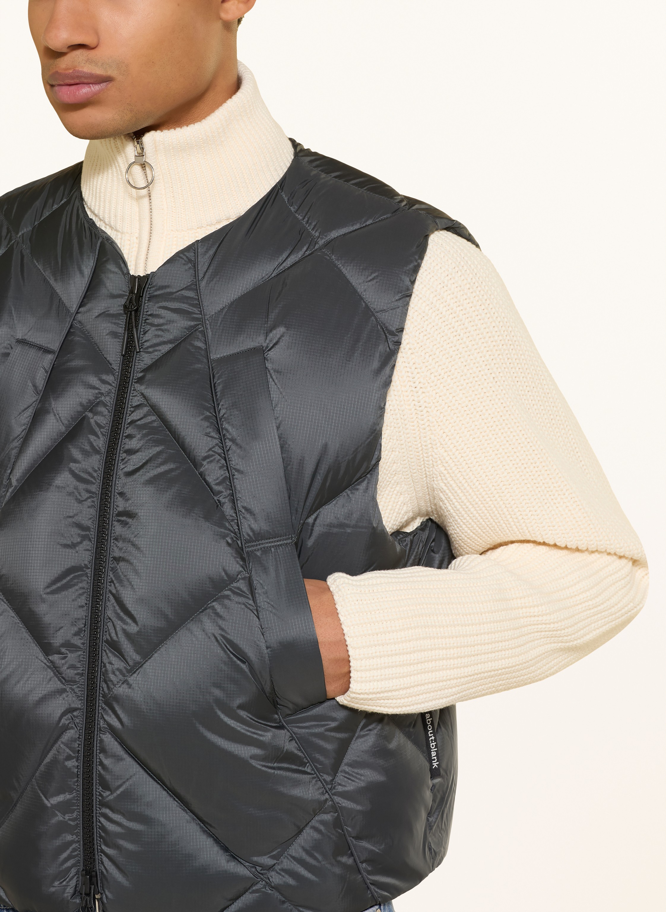 Thumbnail - About:Blank Daunenweste Gilet schwarz