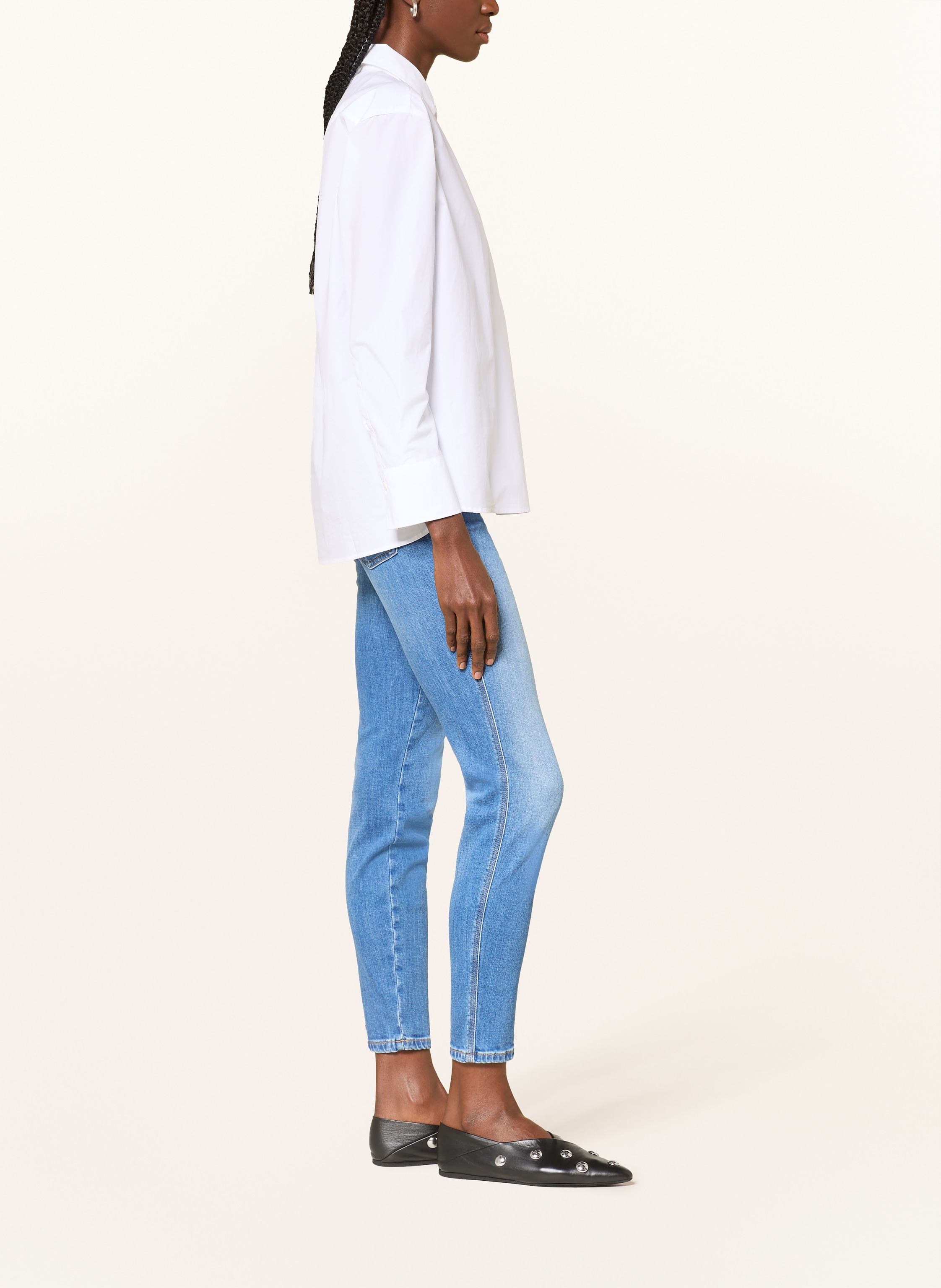 Thumbnail - Closed Skinny Jeans Pusher blau
