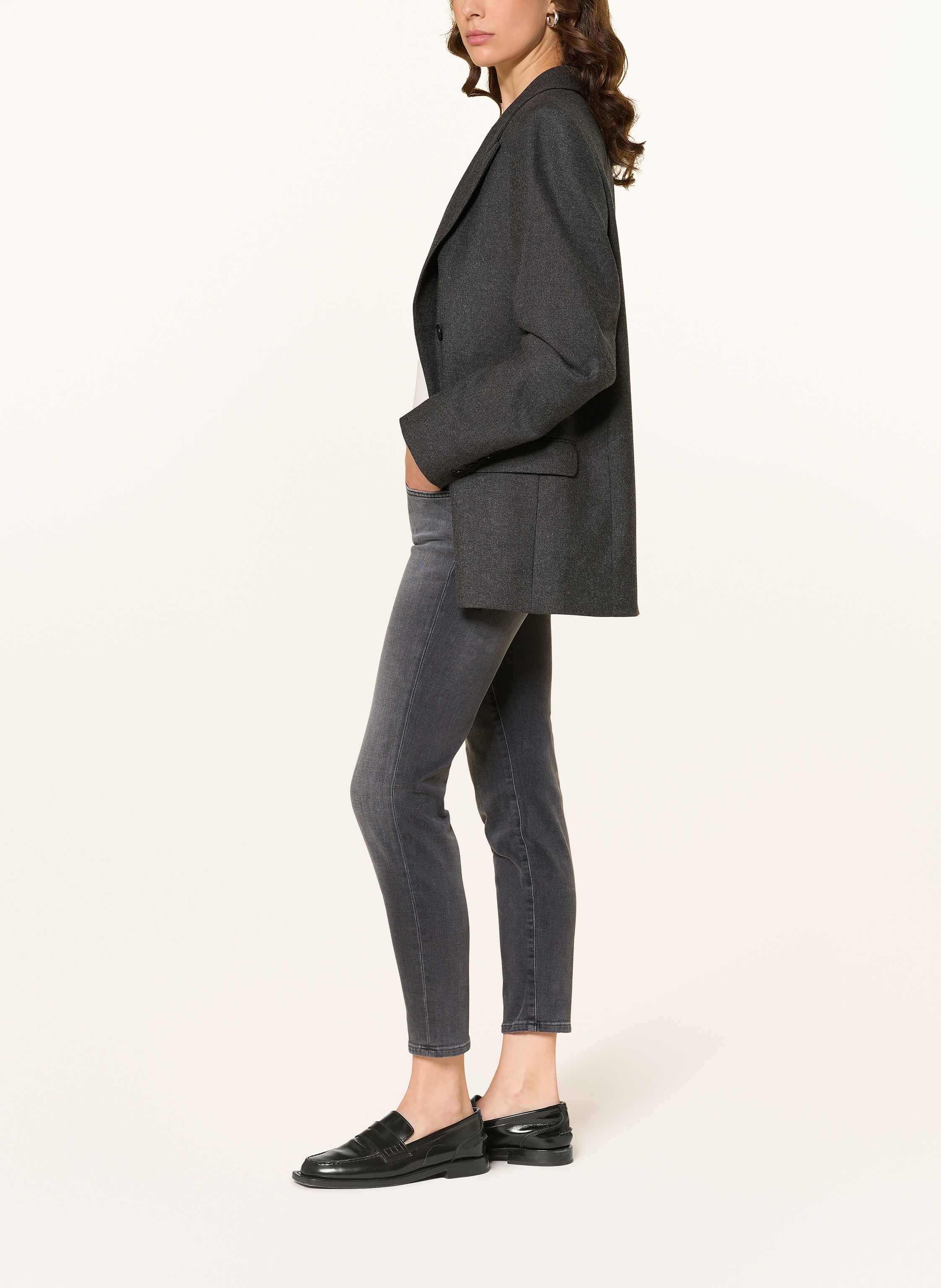 Thumbnail - Closed Skinny Jeans Baker grau