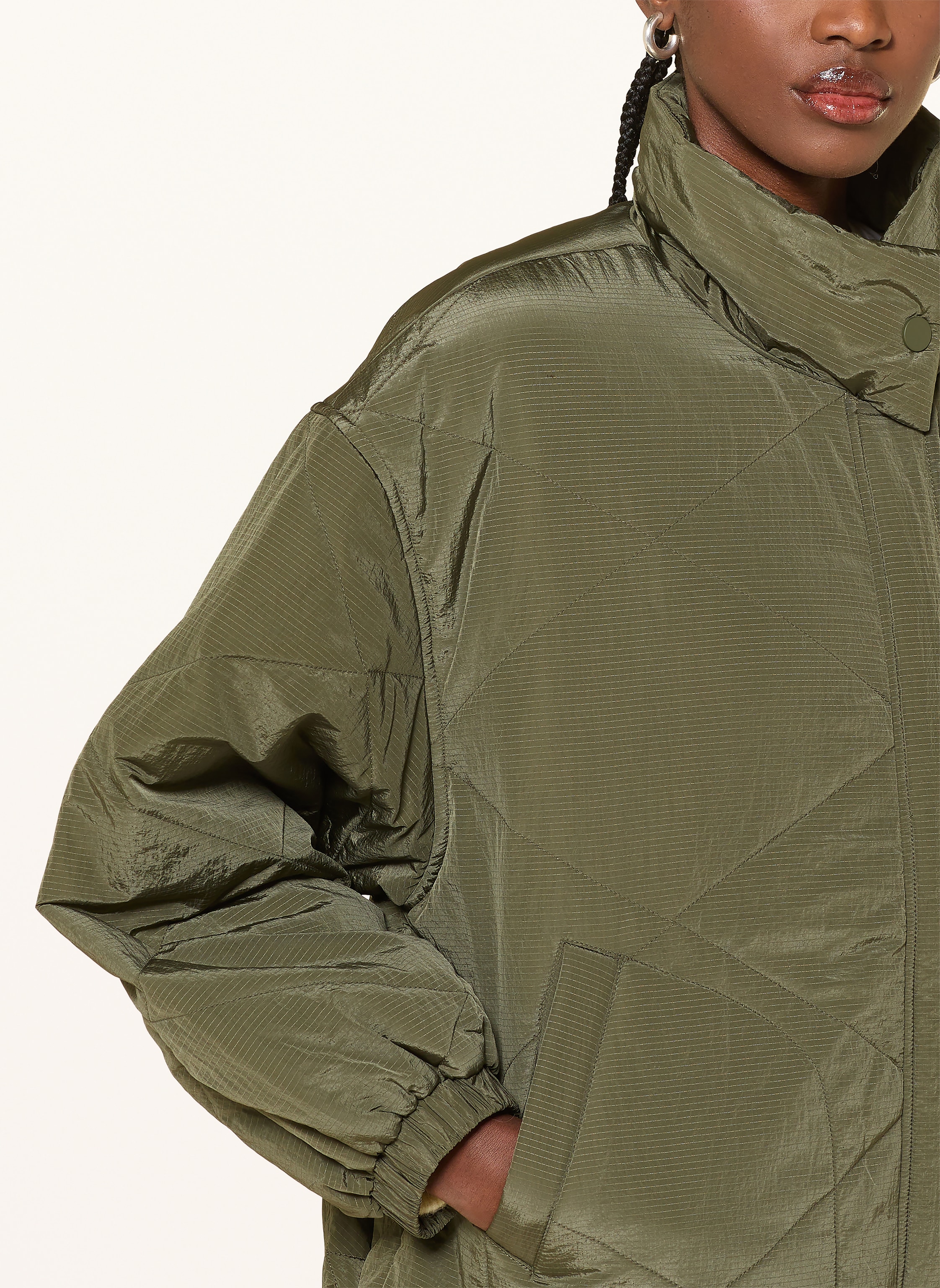 Thumbnail - American Vintage Steppjacke Ifabay gruen