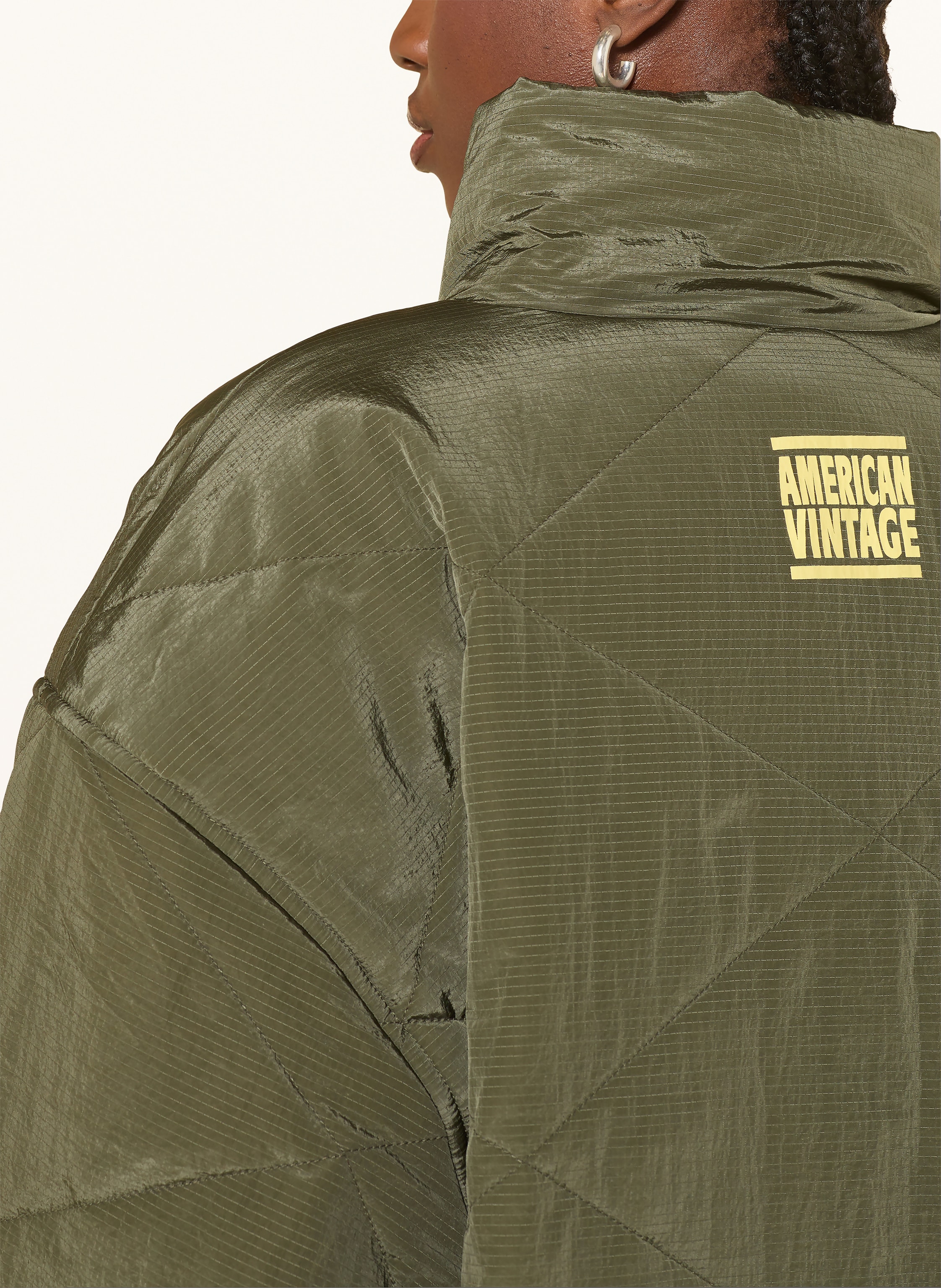 Thumbnail - American Vintage Steppjacke Ifabay gruen