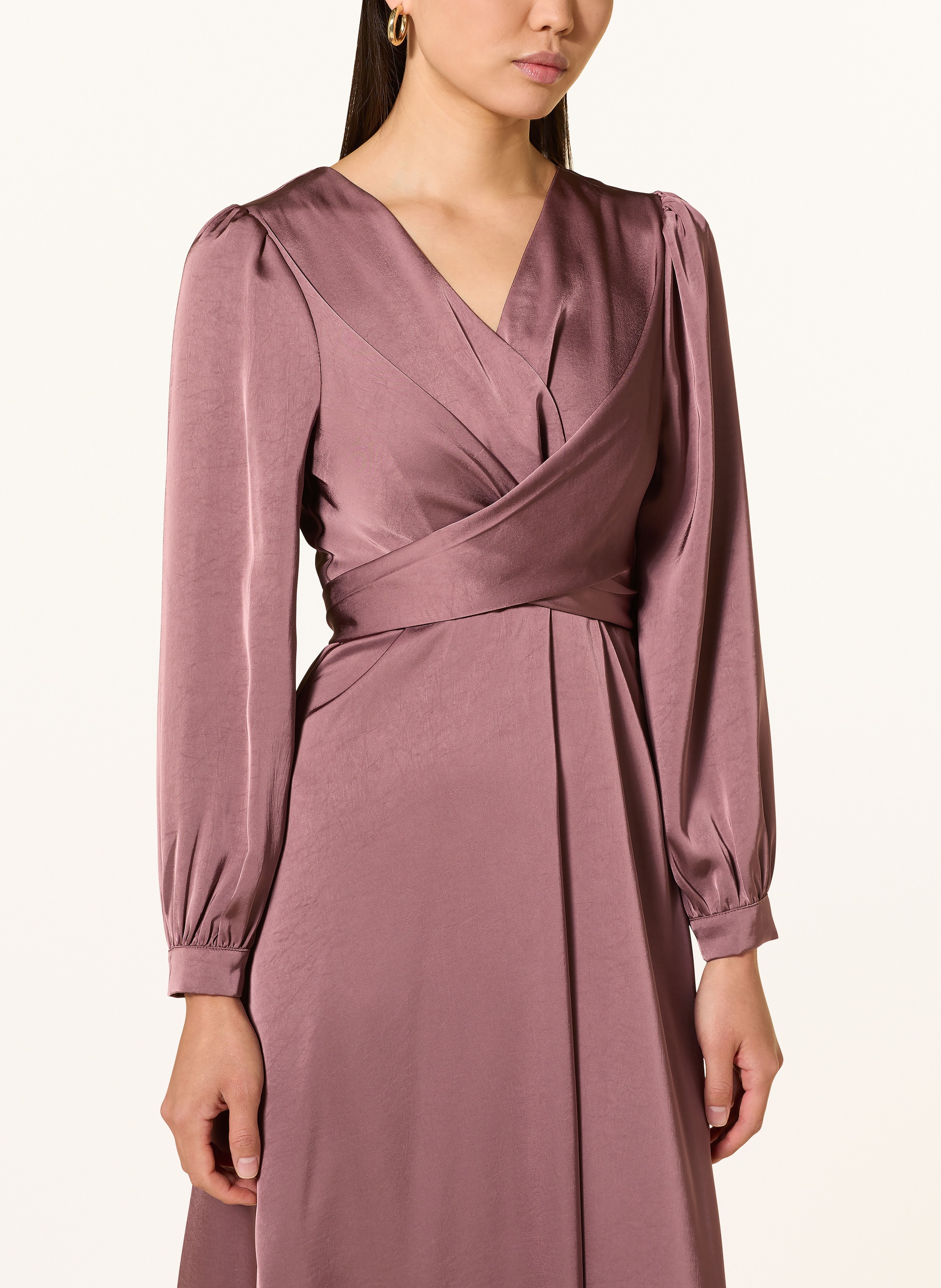 Thumbnail - Neo Noir Satinkleid Rimini rosa