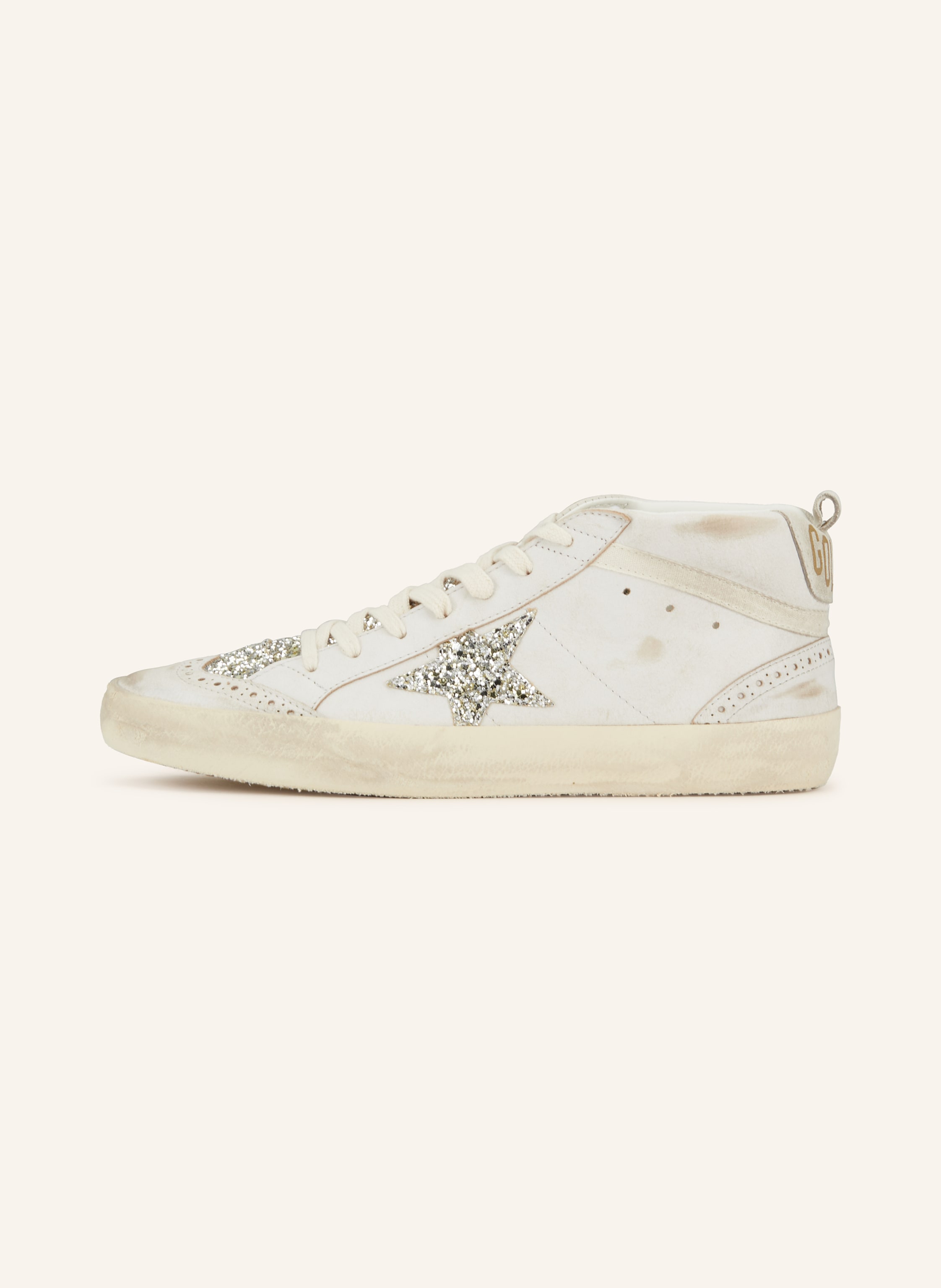 Thumbnail - Golden Goose Hightop-Sneaker Mid Star beige