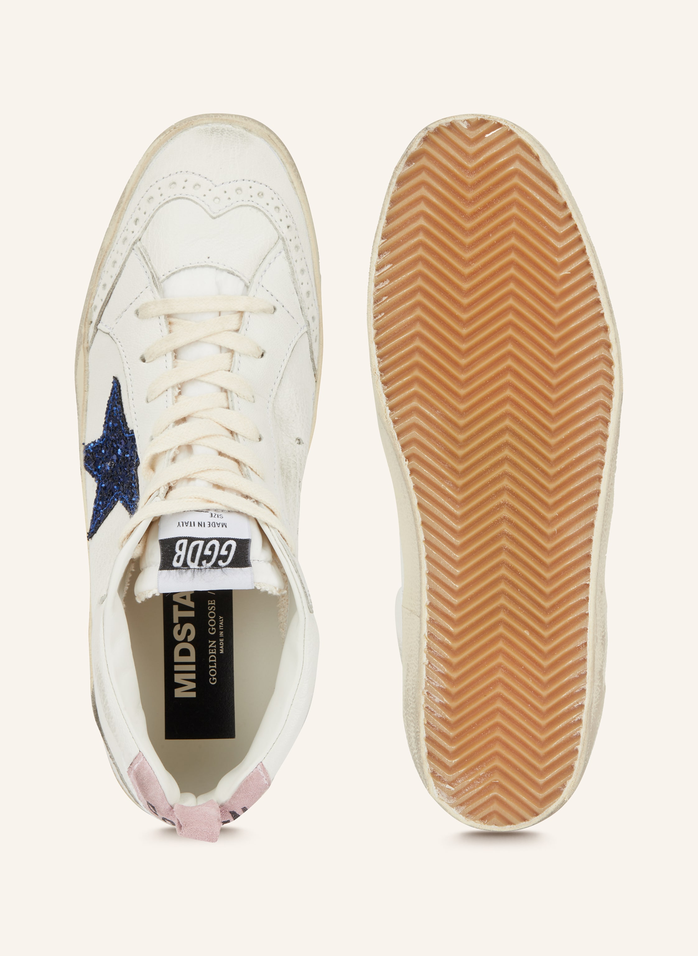 Thumbnail - Golden Goose Hightop-Sneaker Mid Star weiss