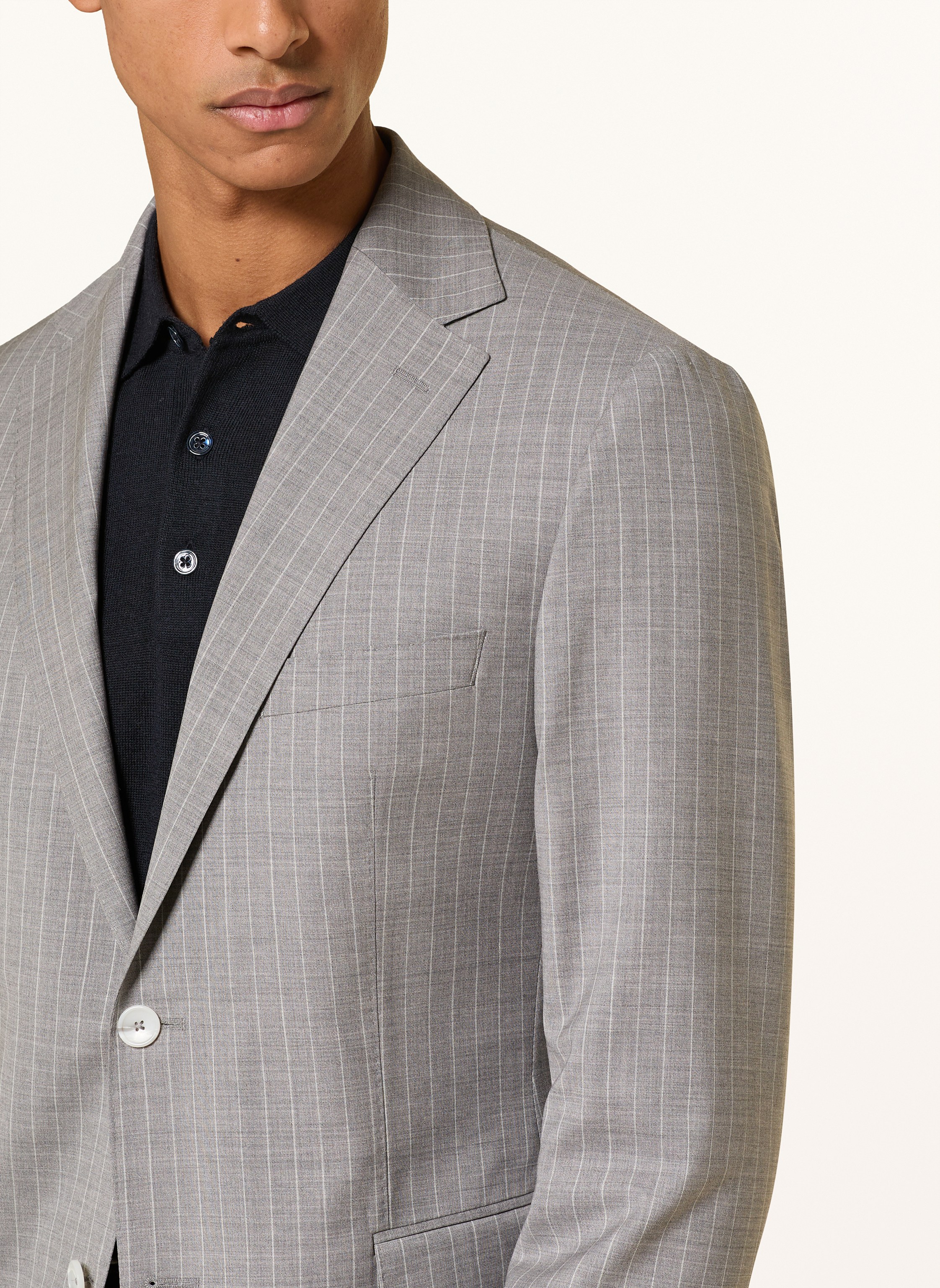 Thumbnail - Dressler Anzugsakko Regular Fit grau