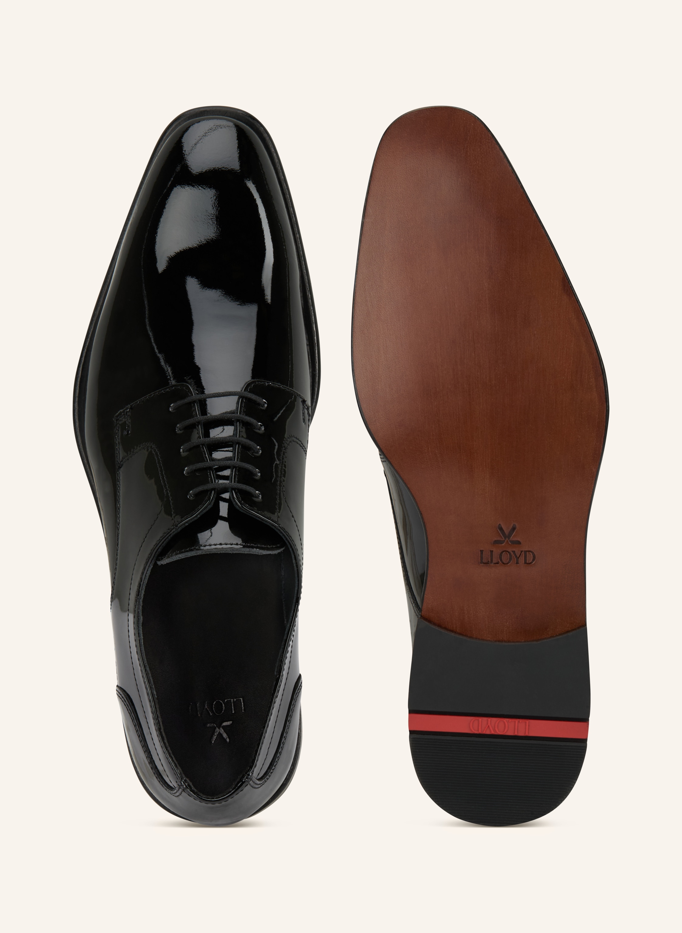 Thumbnail - Lloyd Lackschnürer Leno 110 schwarz