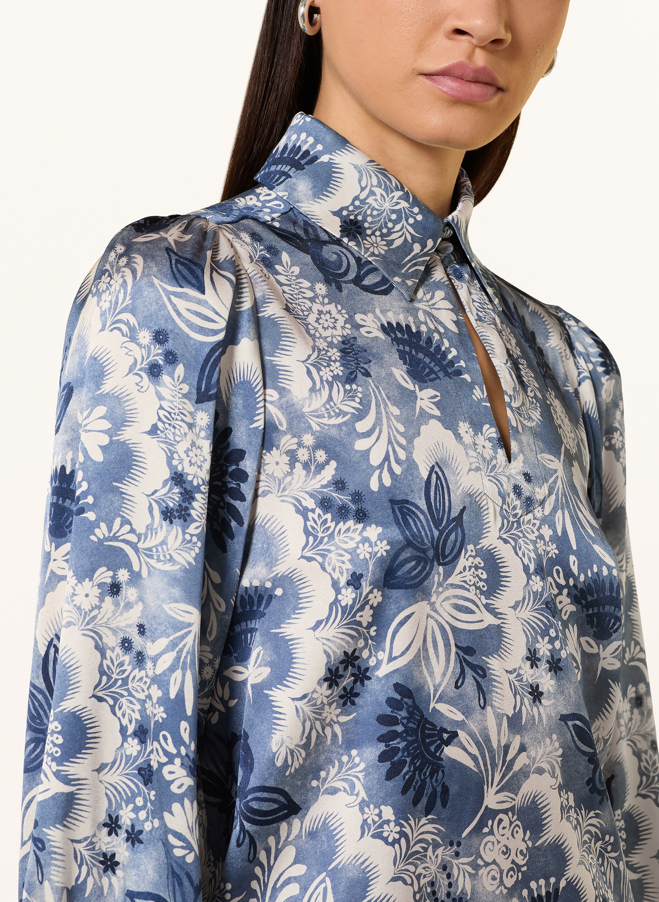 Thumbnail - Dea Kudibal Blusenshirt Annabelledea Aus Seide blau