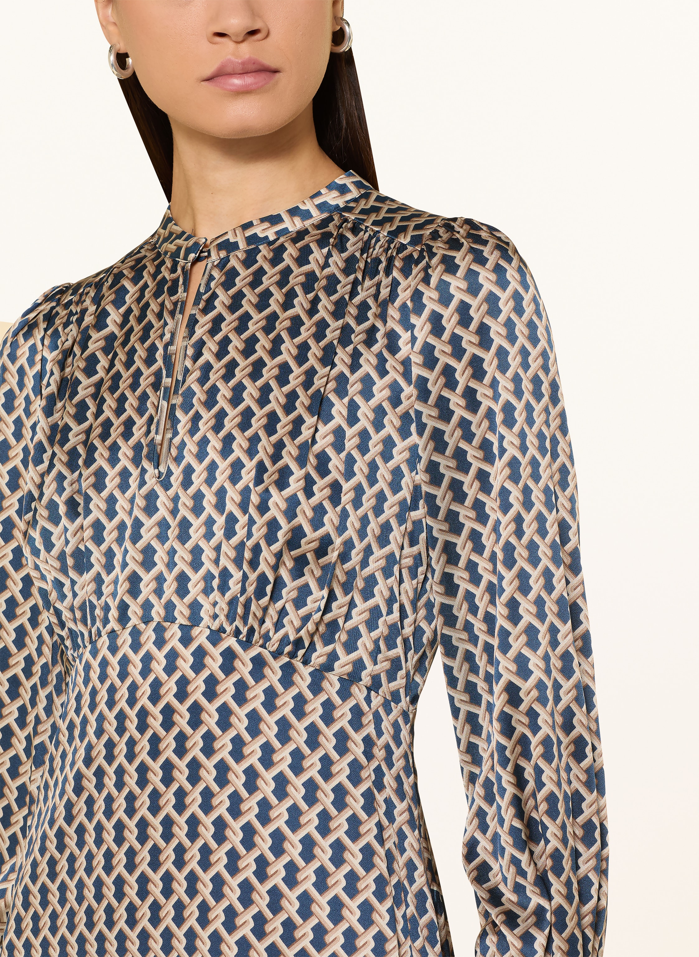 Thumbnail - Dea Kudibal Seidenkleid Rumerdea blau