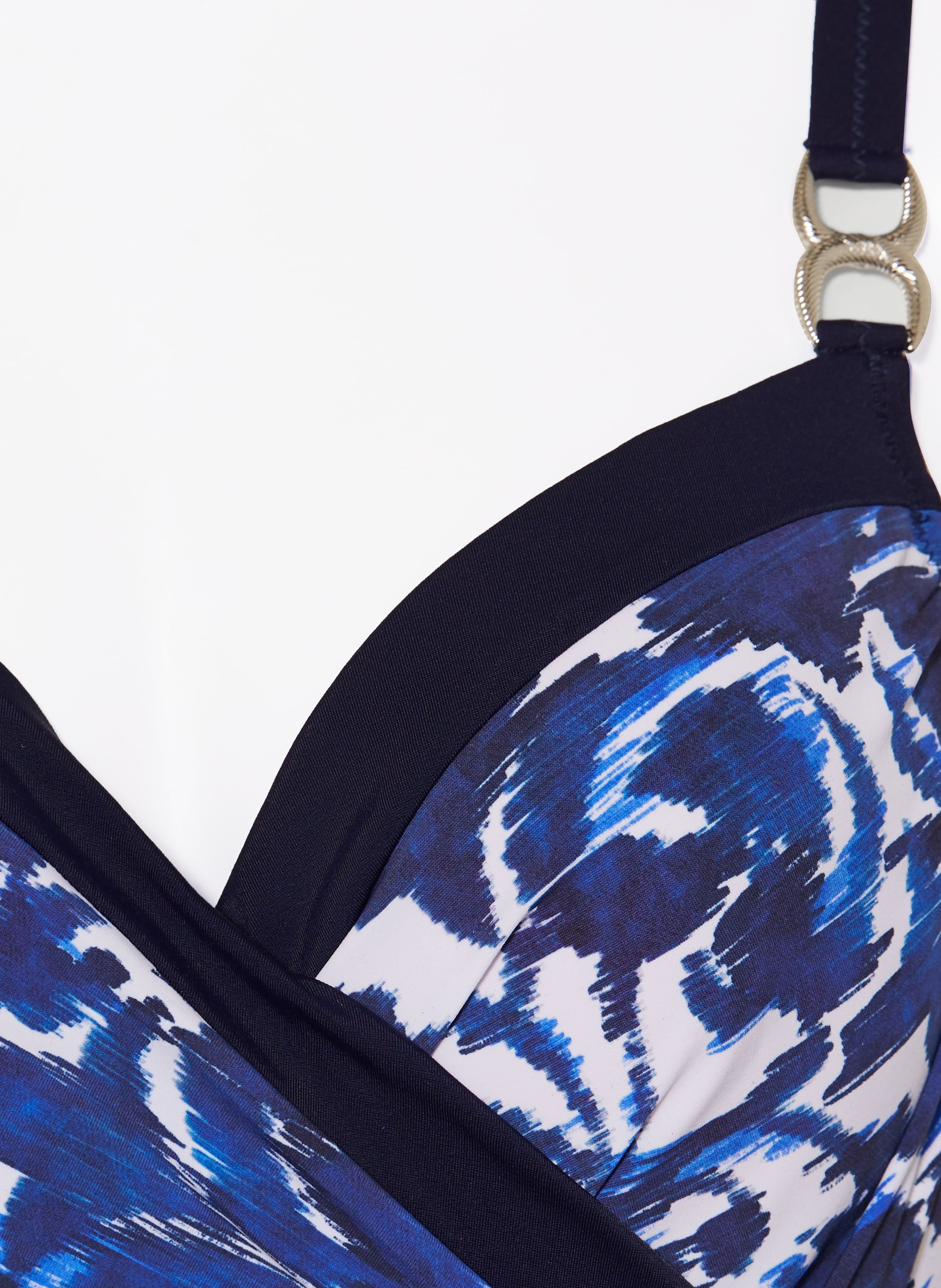 Thumbnail - Charmline Bügel-Badeanzug Aegean Spirit Mit Shaping-Effekt blau