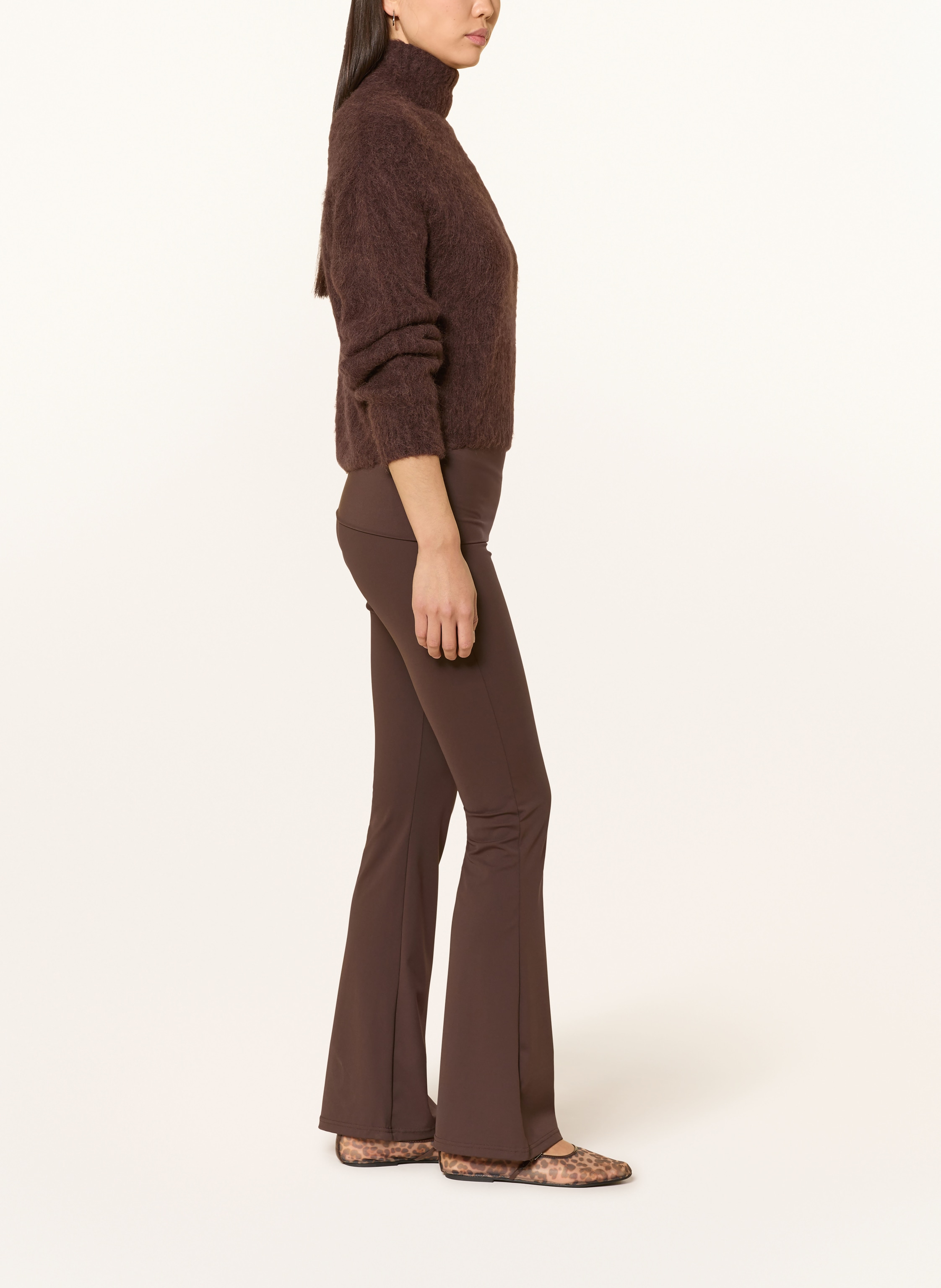 Thumbnail - Neo Noir Leggings Ulianna braun