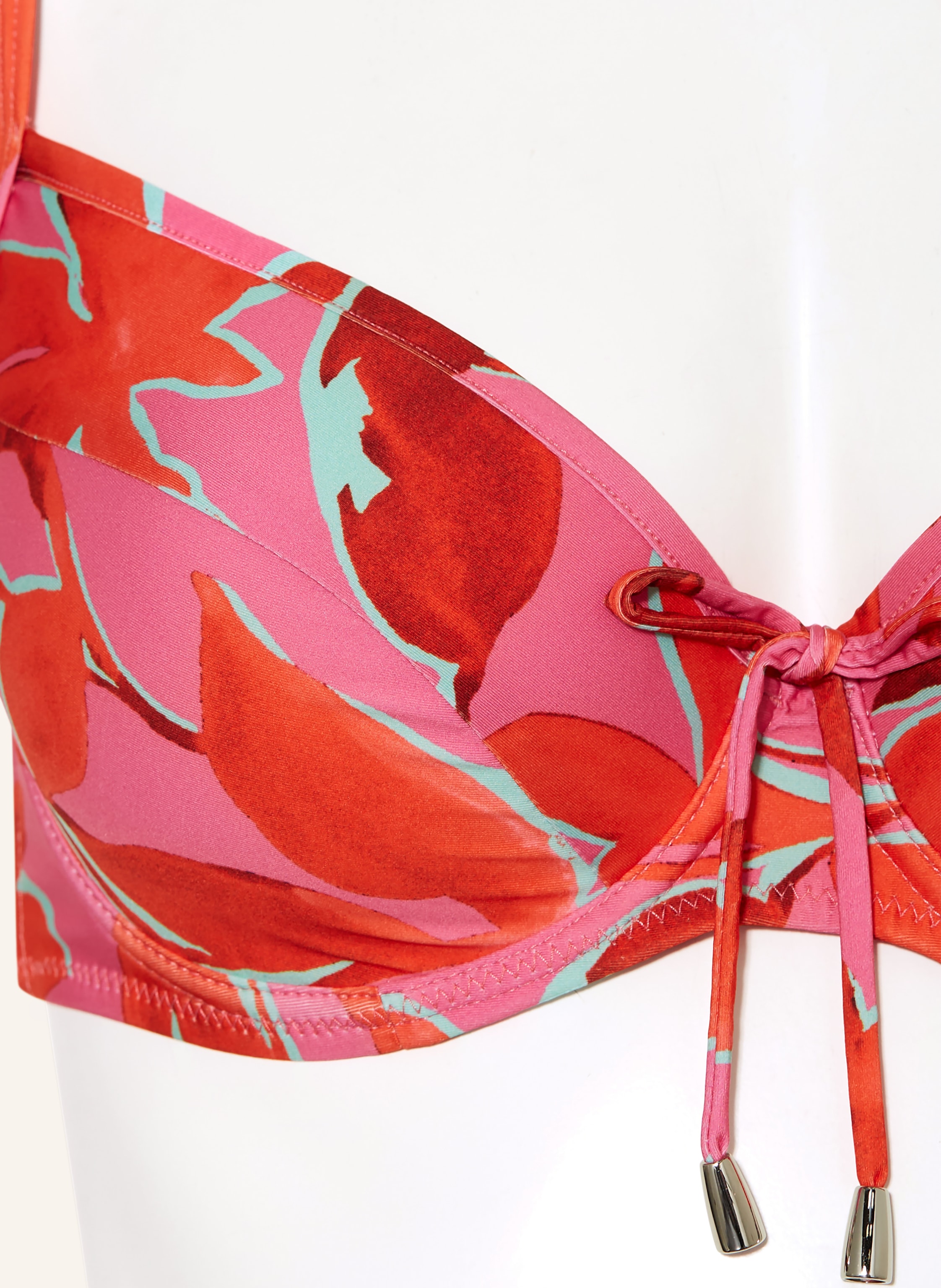 Thumbnail - Lidea Bügel-Bikini-Top Fused Florals pink