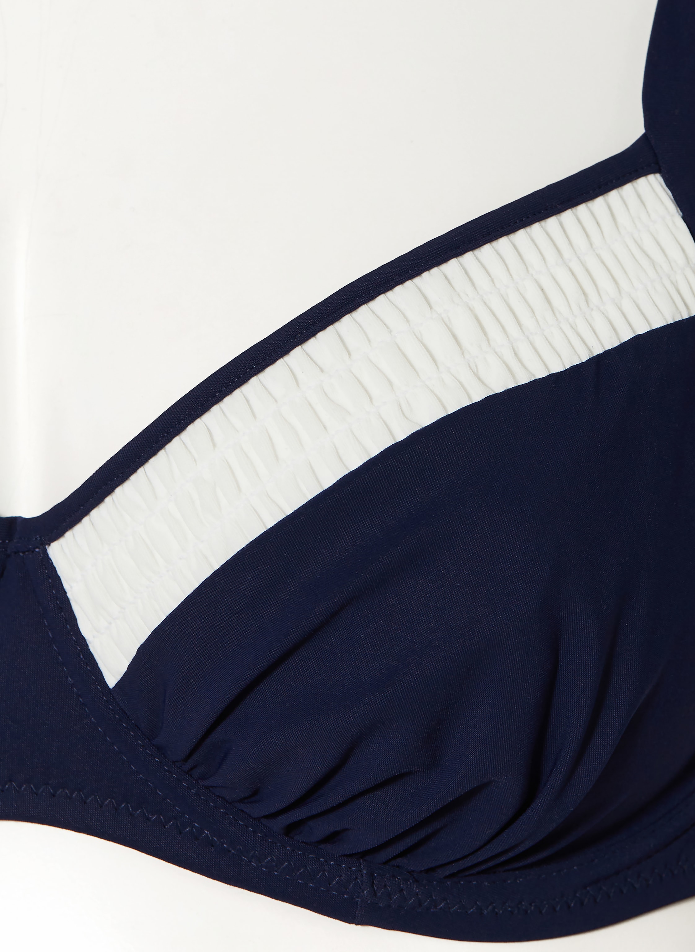 Thumbnail - Lidea Bügel-Bikini-Top Nautic Edge blau