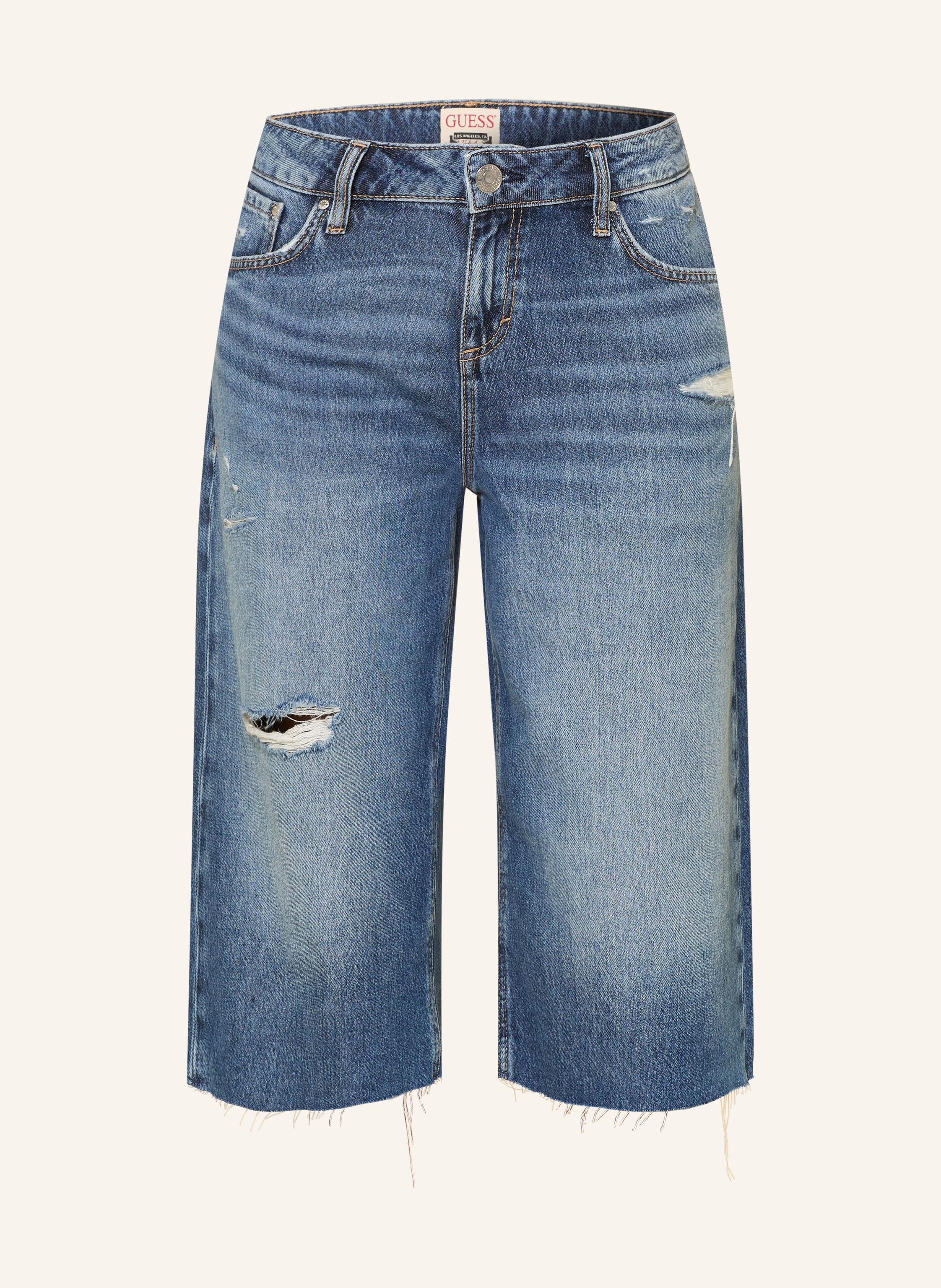 Guess Jeans-Bermudas blau
