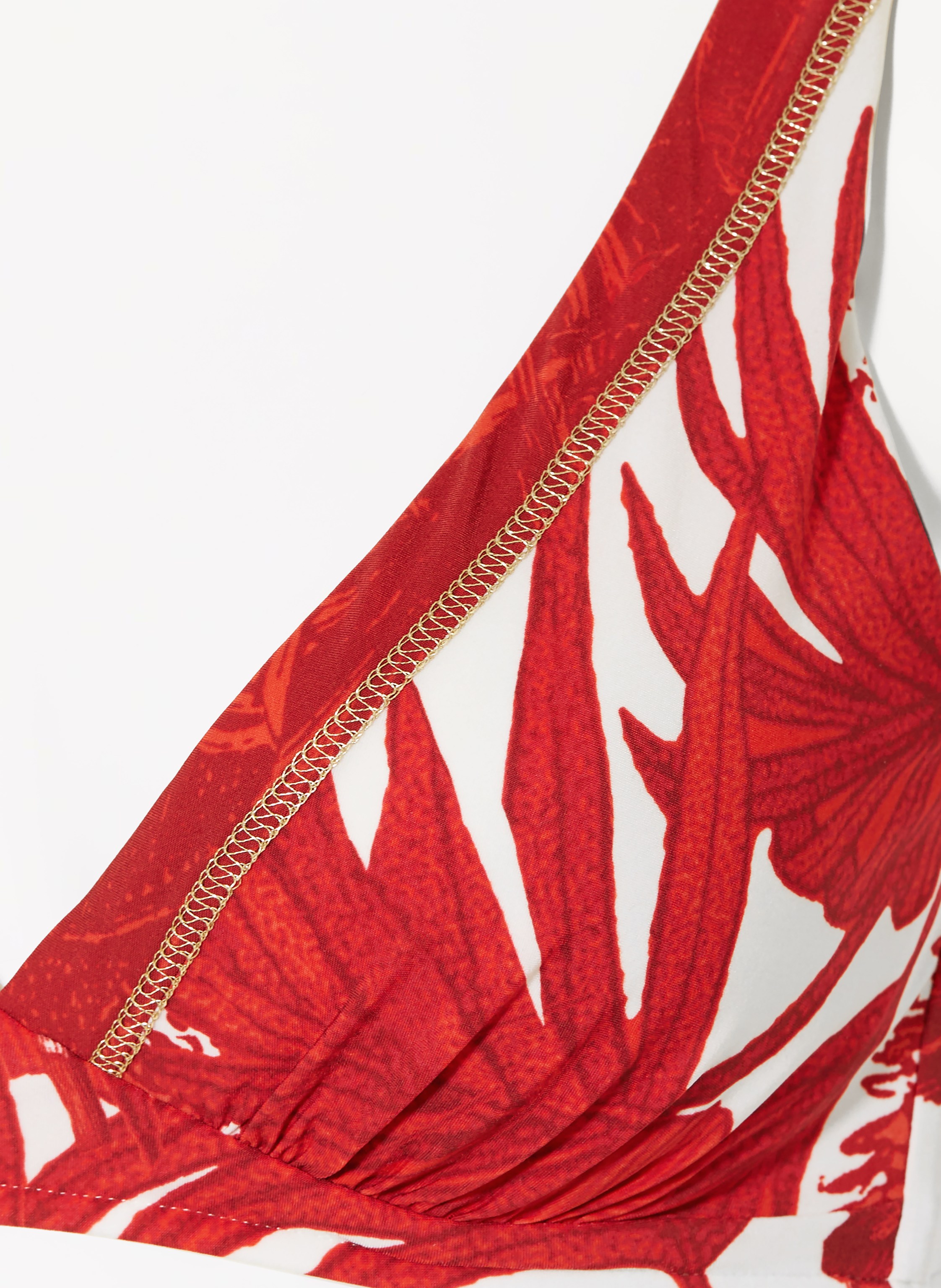 Thumbnail - Maryan Mehlhorn Bügel-Bikini-Top Palmaria rot