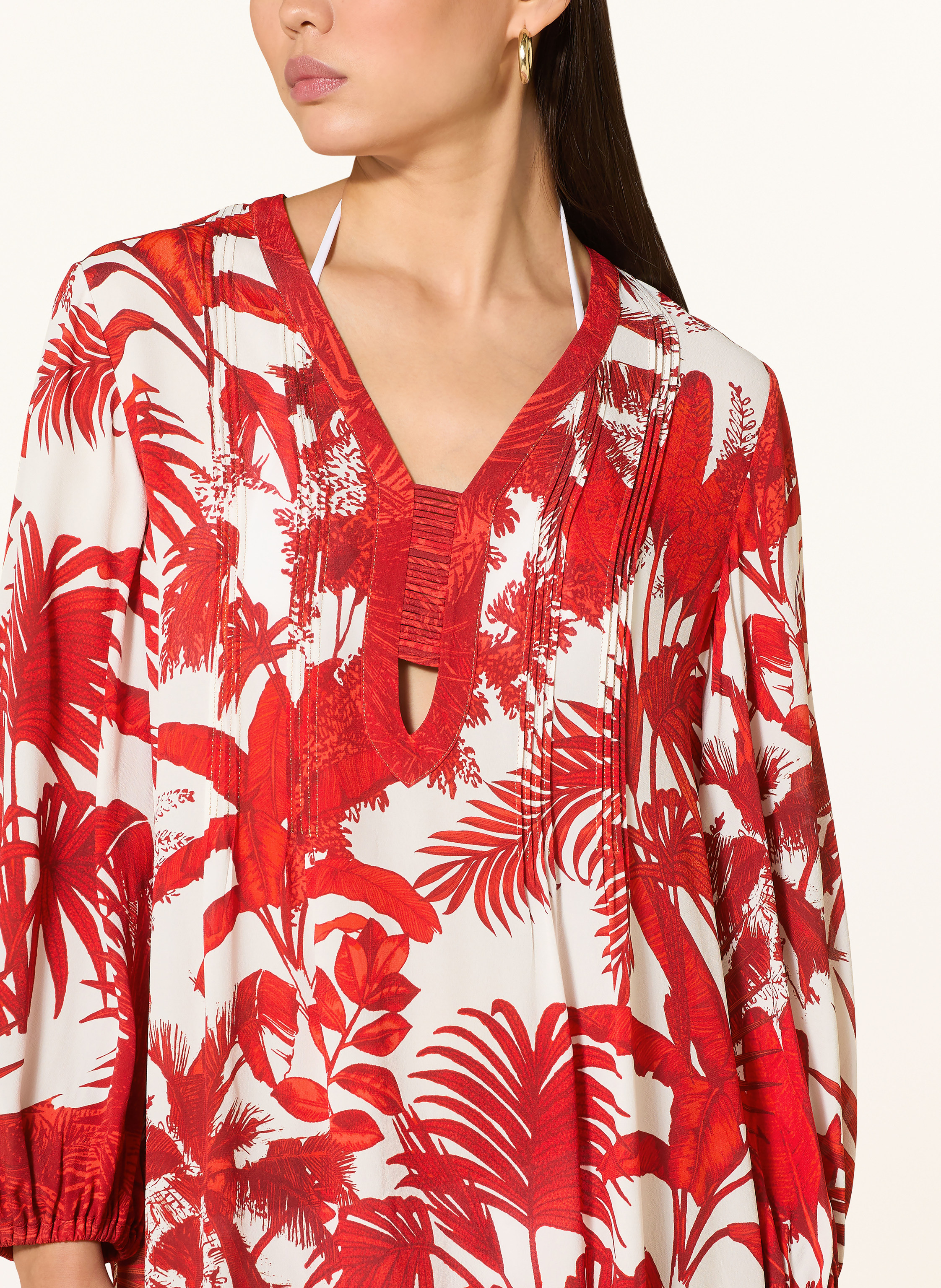 Thumbnail - Maryan Mehlhorn Strandkleid Palmaria rot