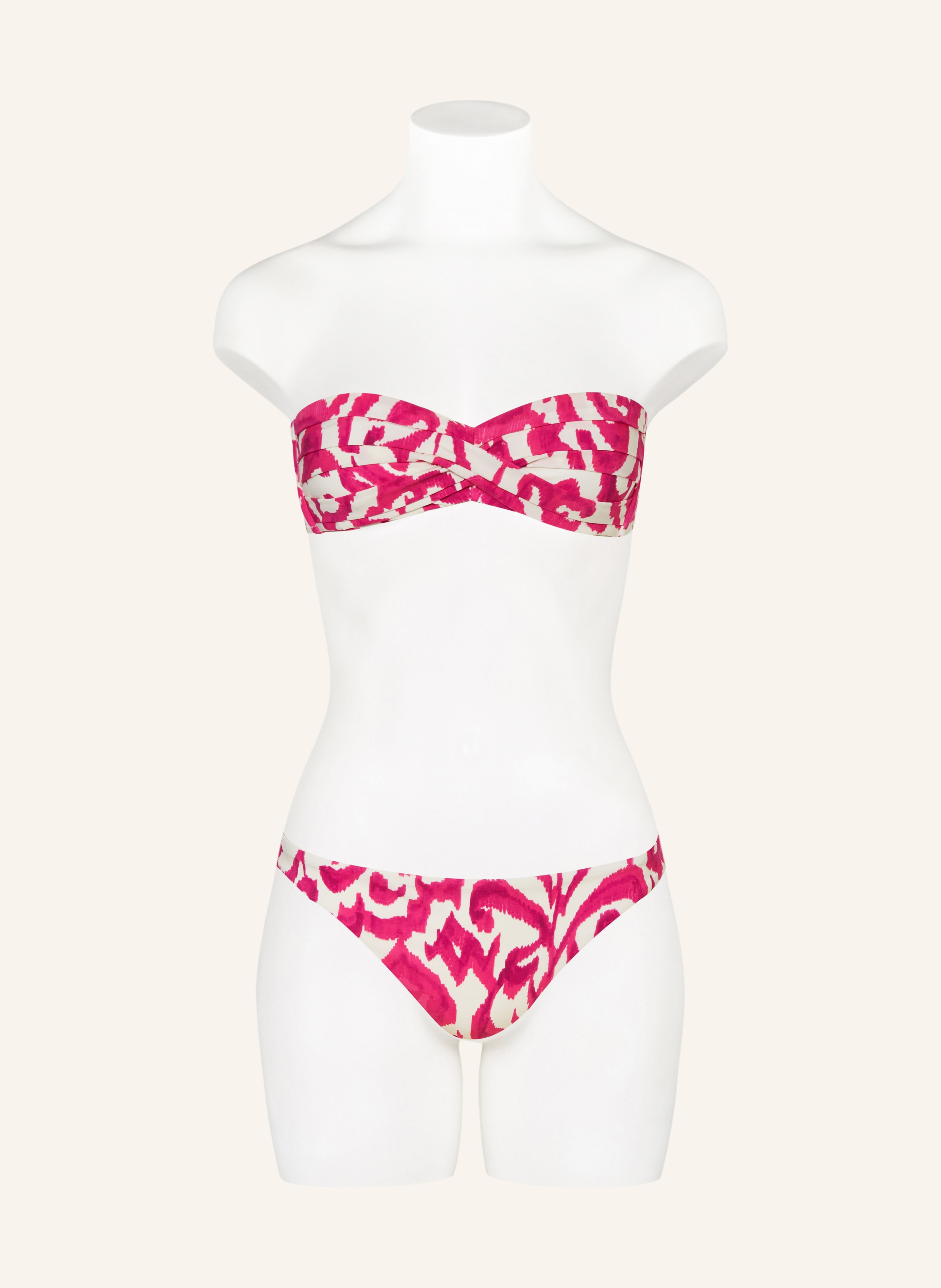 Thumbnail - Maryan Mehlhorn Bandeau-Bikini-Top Solara pink