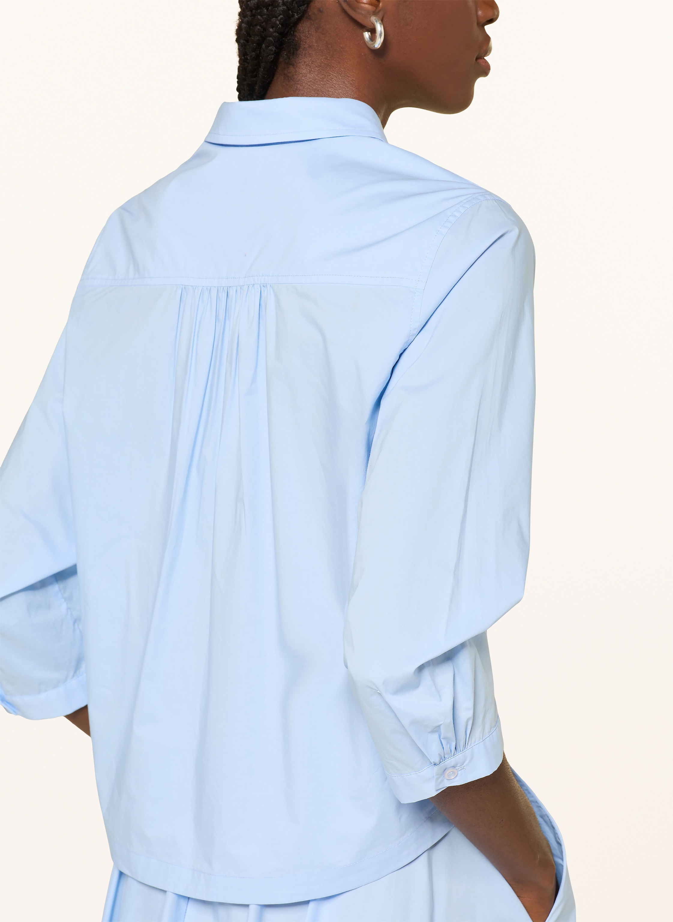 Thumbnail - Lilienfels Hemdbluse Mit 3/4-Arm blau