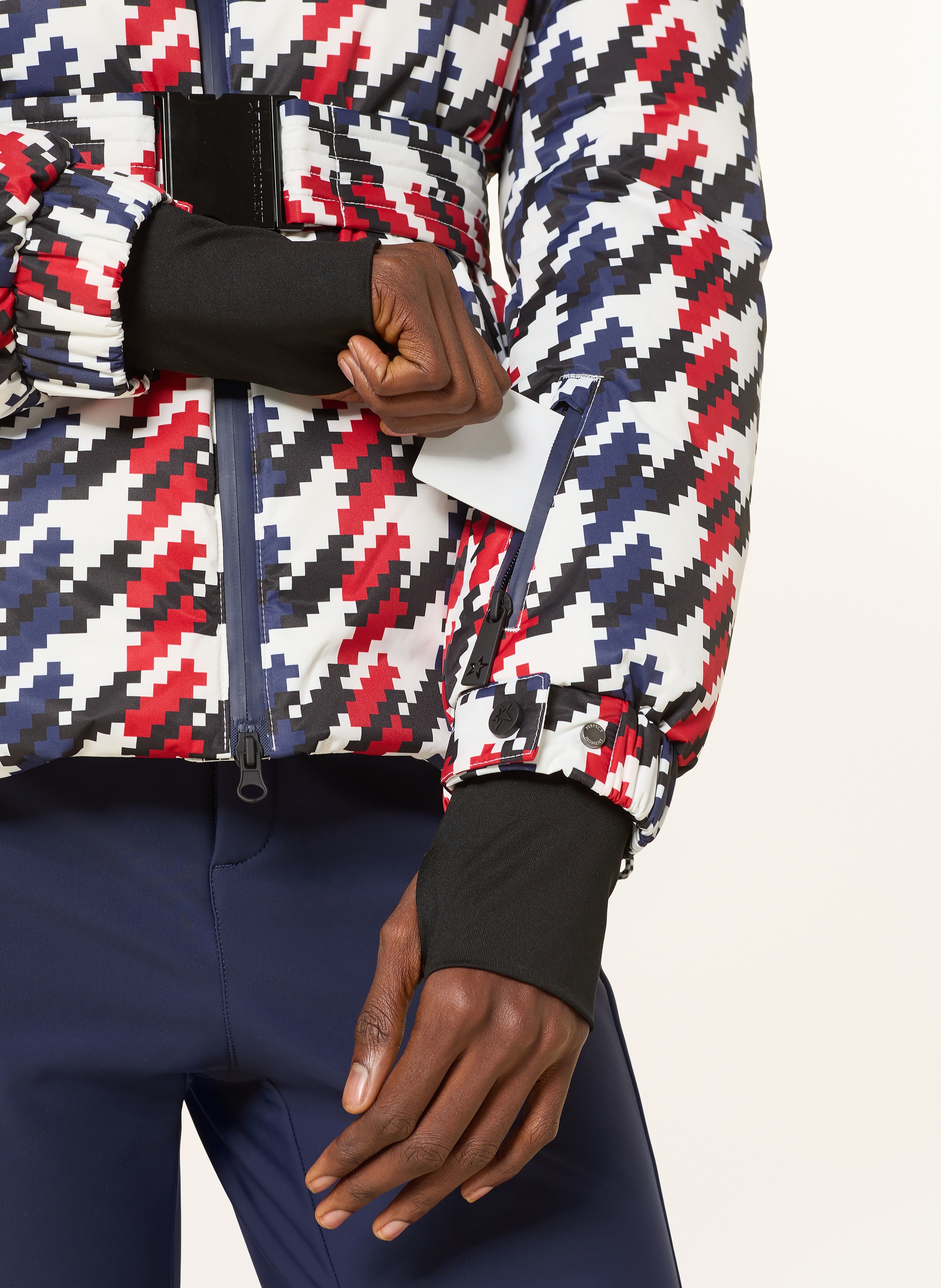 Thumbnail - Perfect Moment Daunen-Skijacke Candice rot