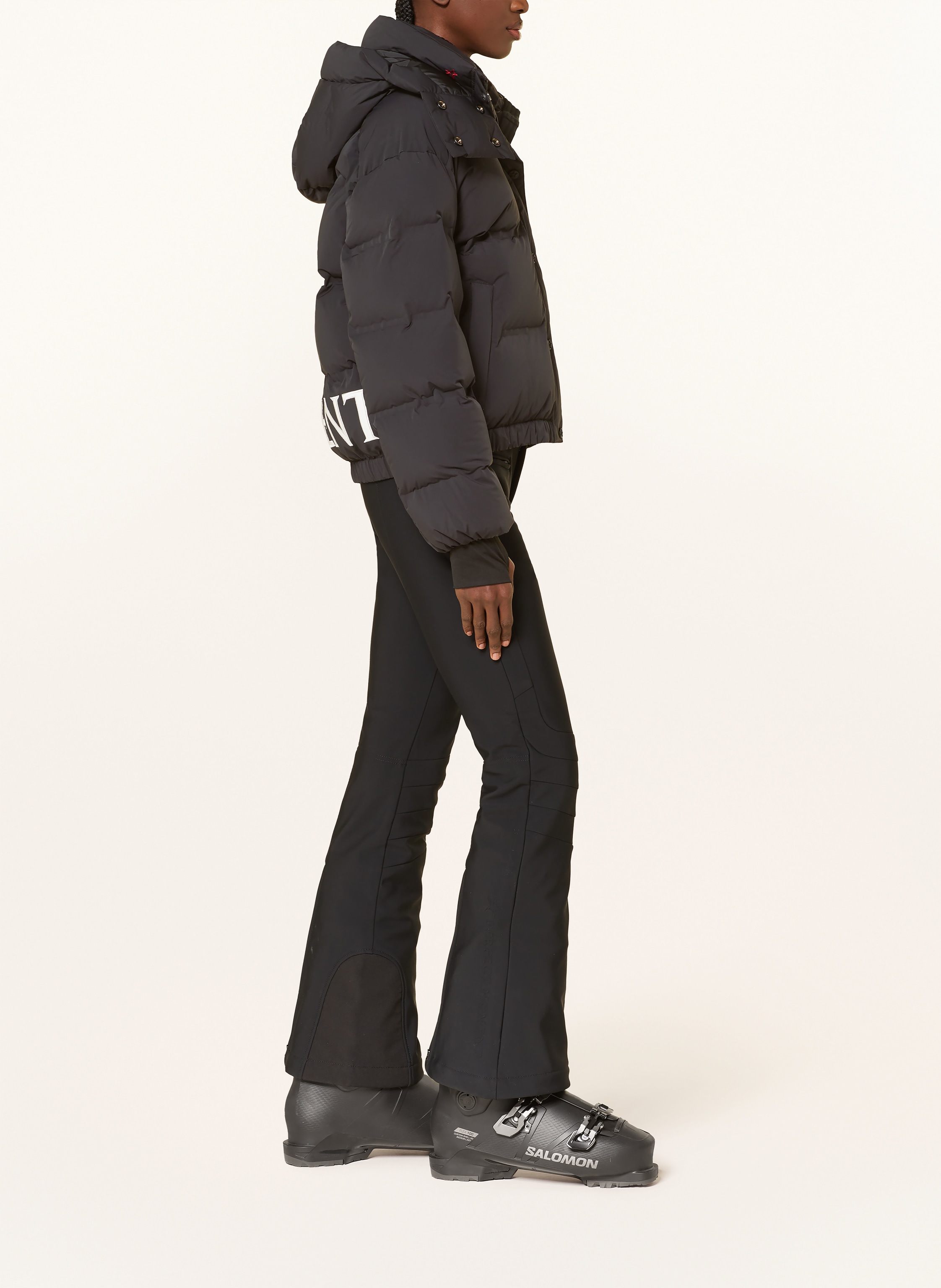 Thumbnail - Perfect Moment Daunen-Skijacke Moment schwarz