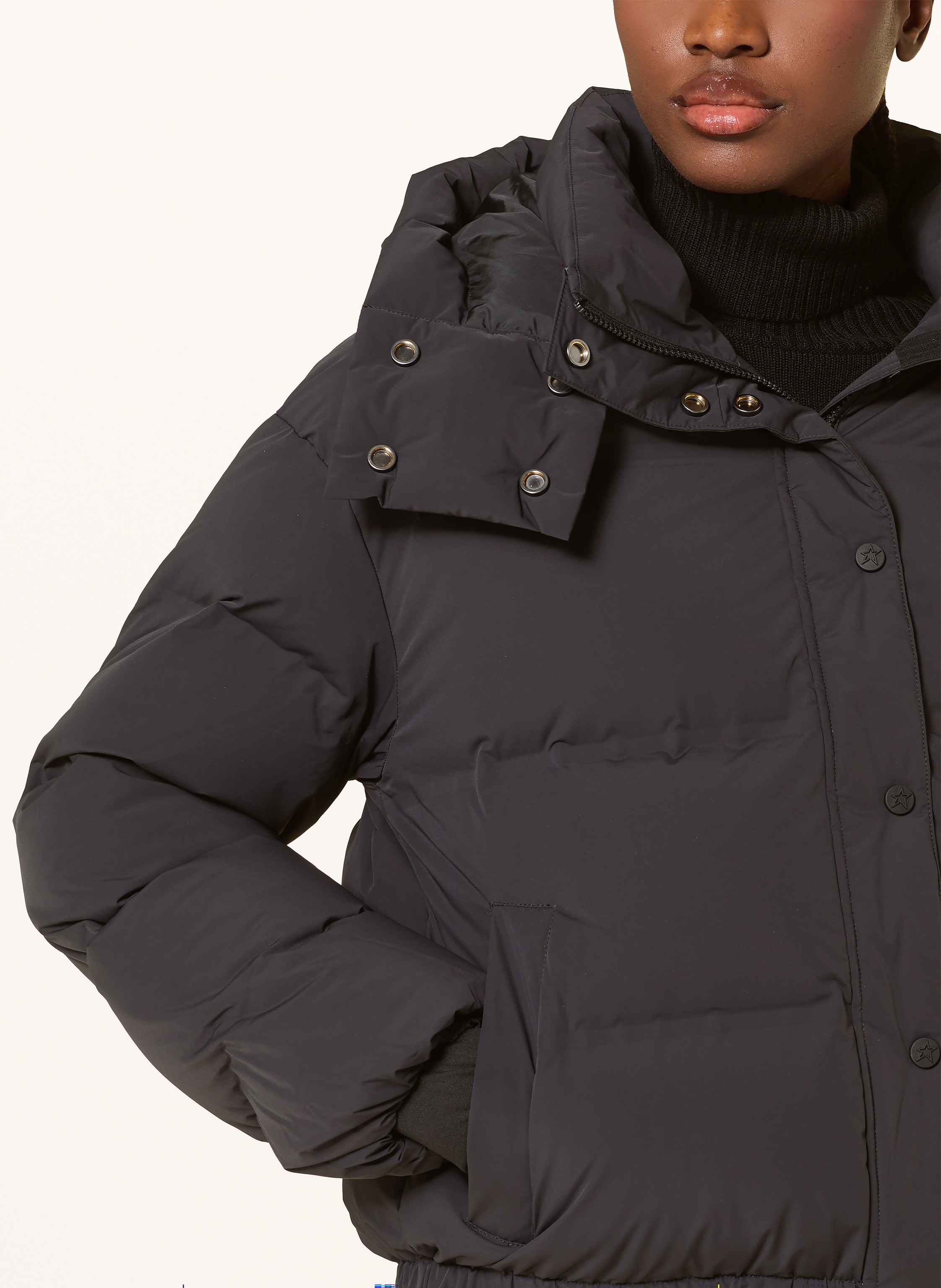 Thumbnail - Perfect Moment Daunen-Skijacke Moment schwarz